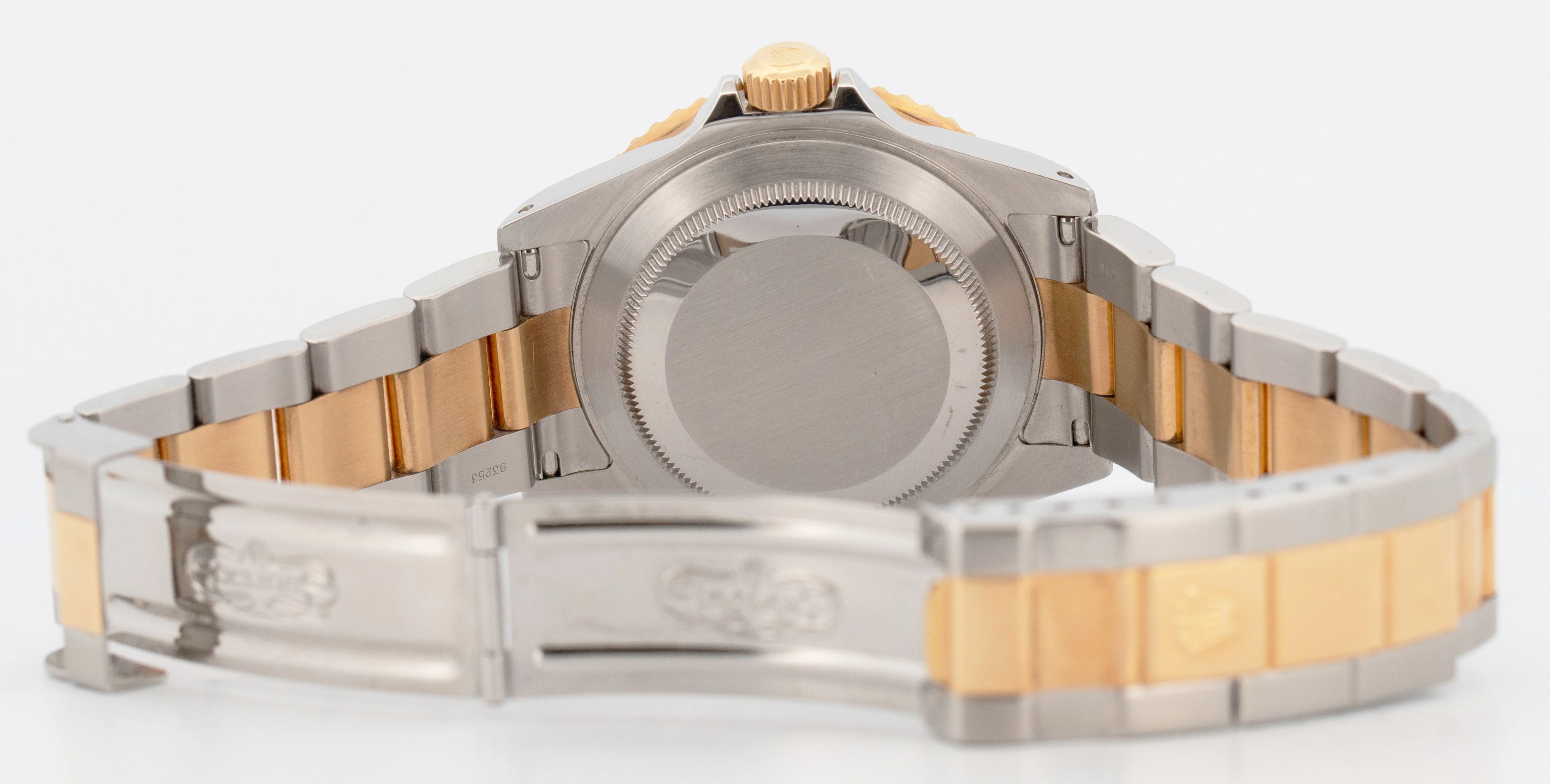 Rolex Submariner Date SERTI SLATE DIAMOND 40mm 18K GOLD BUCKLE Steel 16613 Watch - Image 7