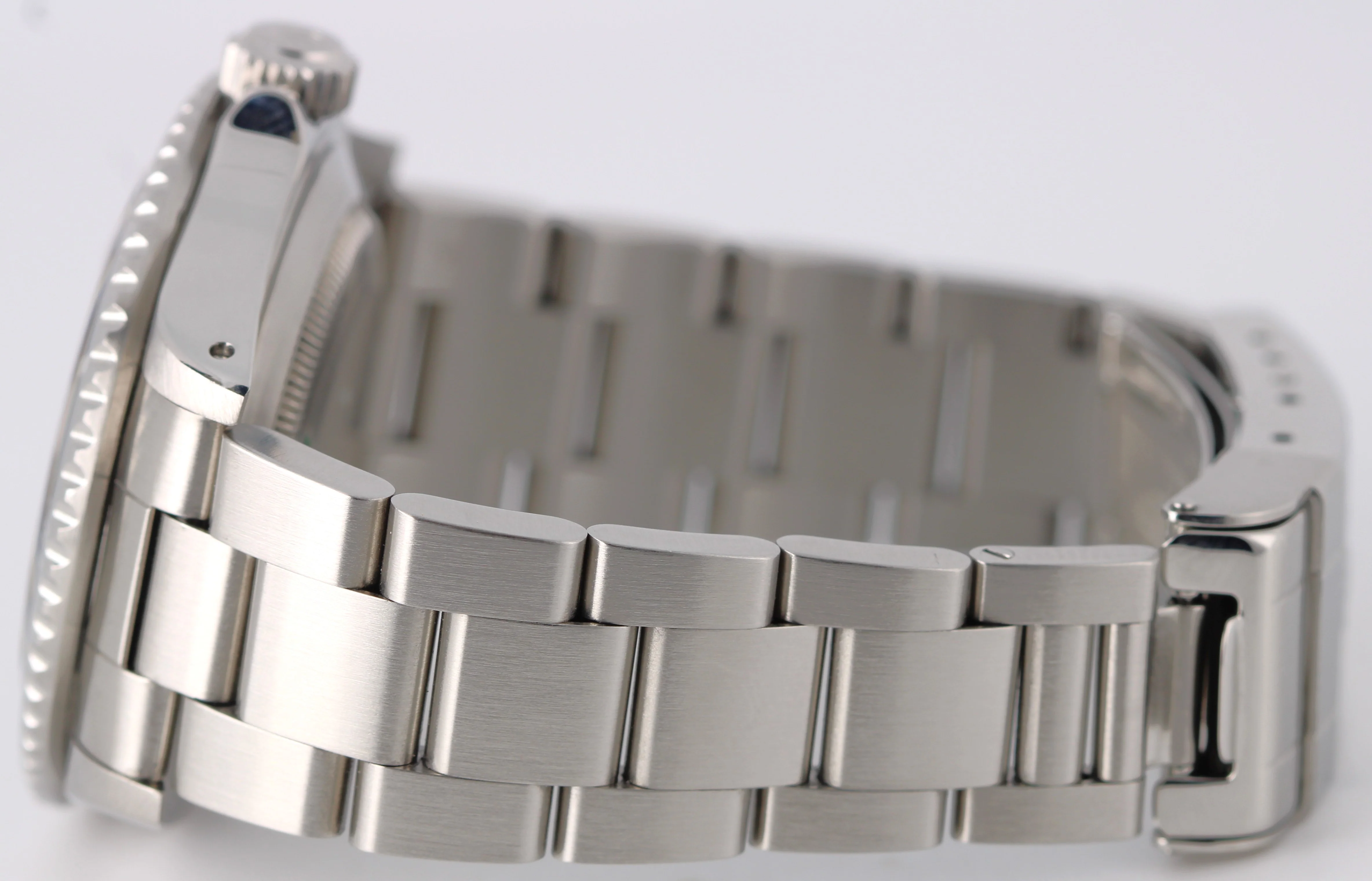 Rolex Submariner Date Stainless Steel Black 40mm 16610 Oyster Watch - Image 7