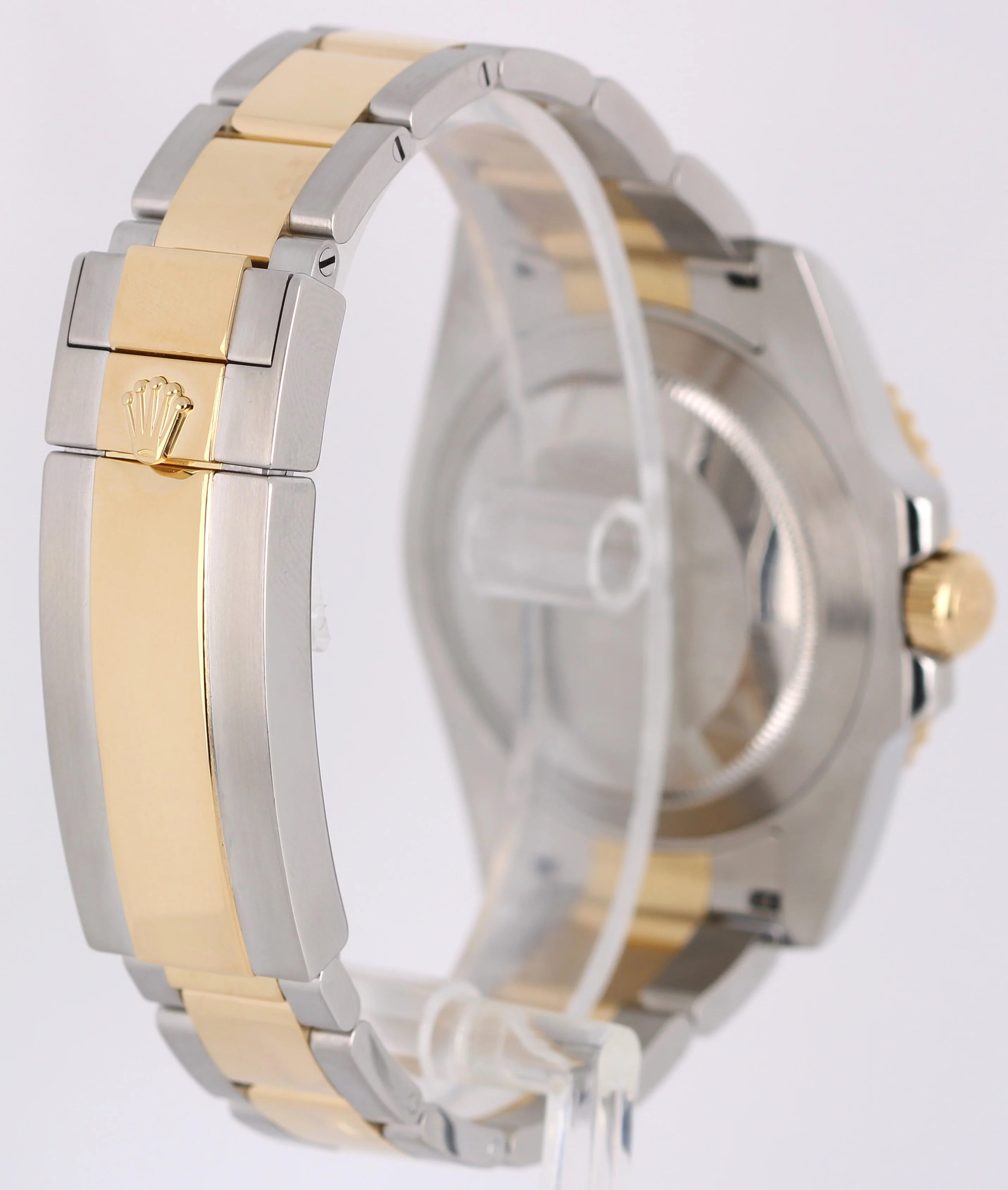 Rolex Submariner Date Two-Tone 18k Yellow Gold Steel BLUE 40mm 116613 Watch - Image 5