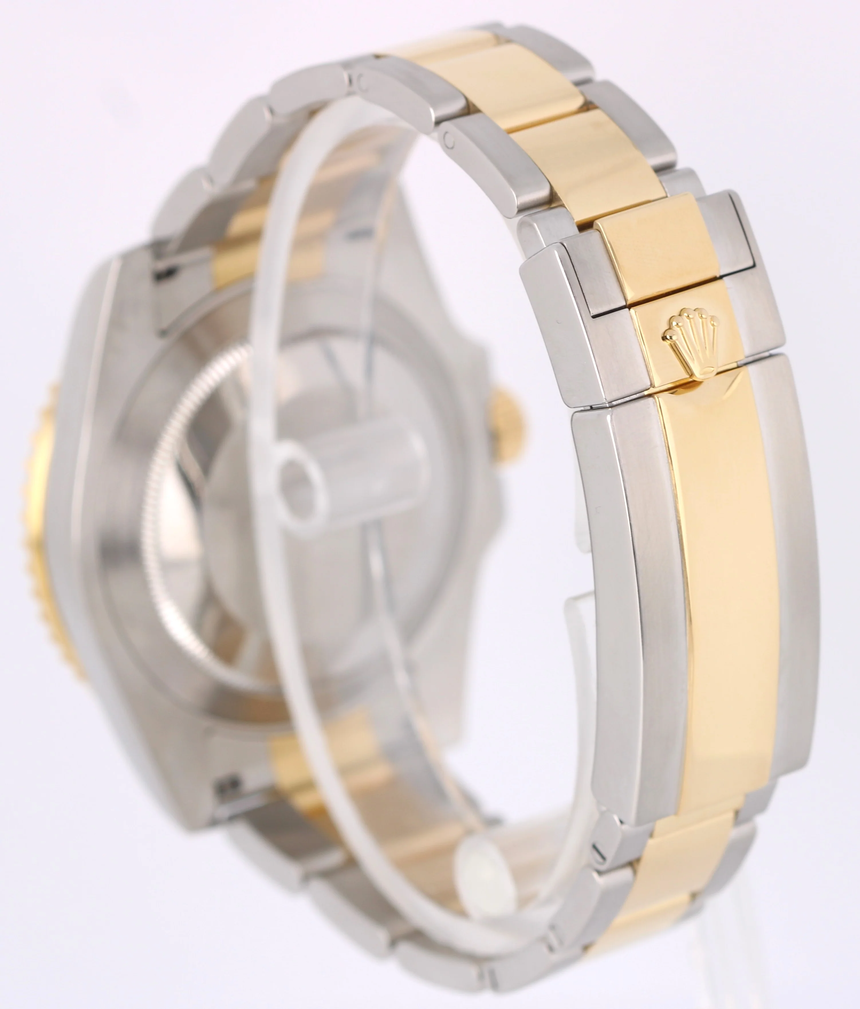 Rolex Submariner Date Two-Tone 18k Yellow Gold Steel BLUE 40mm 116613 Watch - Image 6