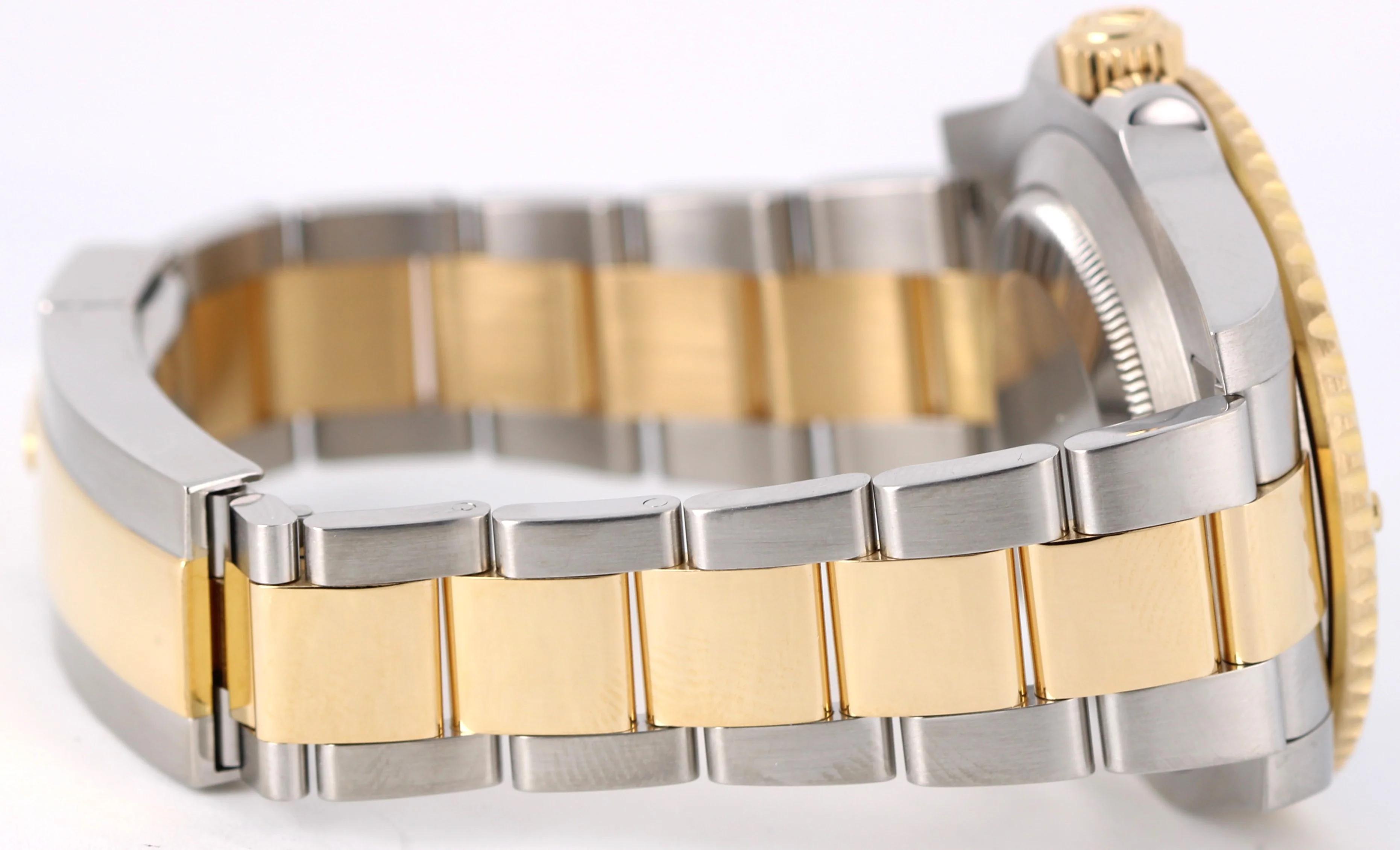 Rolex Submariner Date Two-Tone 18k Yellow Gold Steel BLUE 40mm 116613 Watch - Image 8