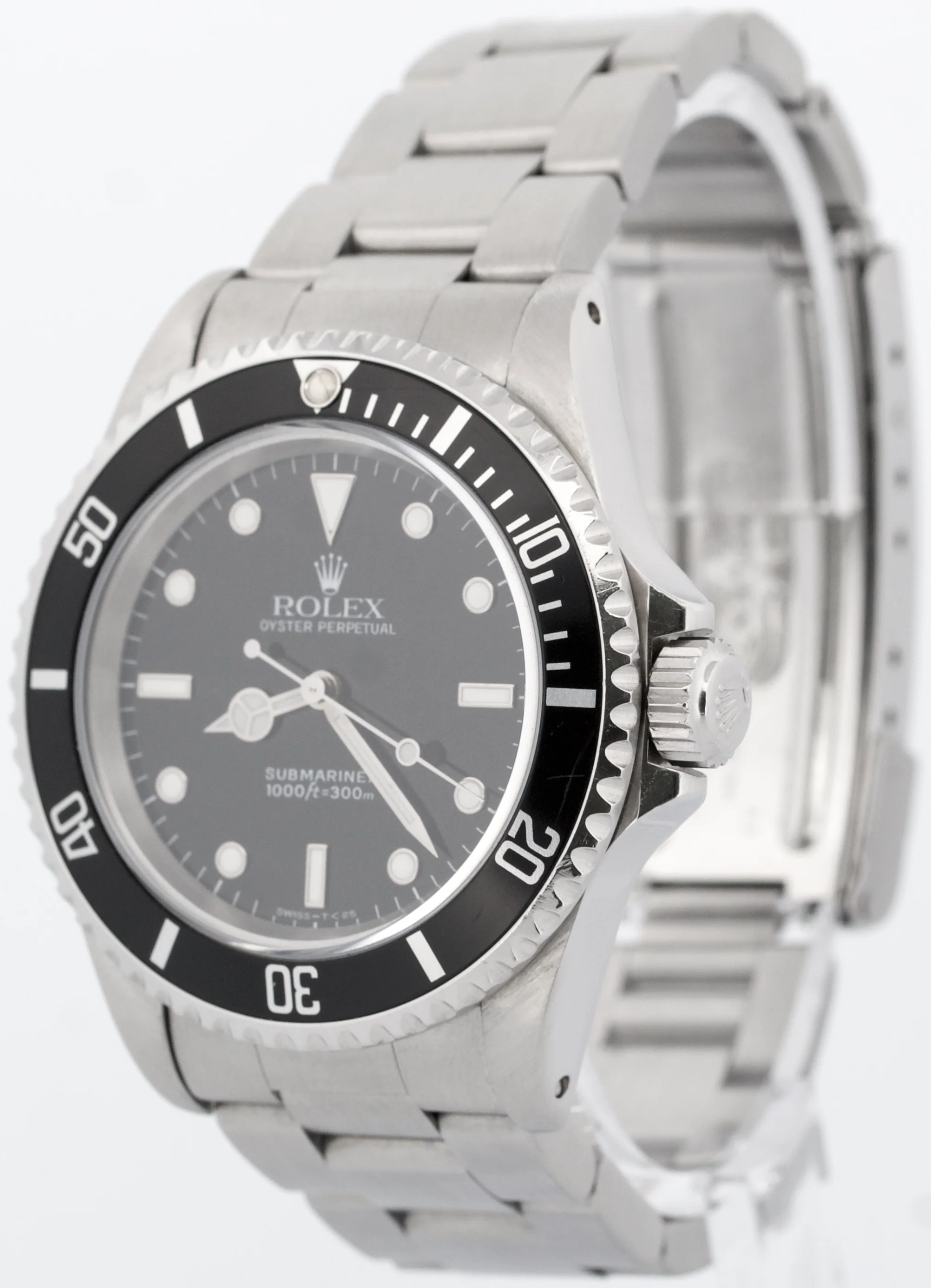 Rolex Submariner No-Date BLACK Stainless Steel Automatic 40mm Watch 14060 BOX - Image 3