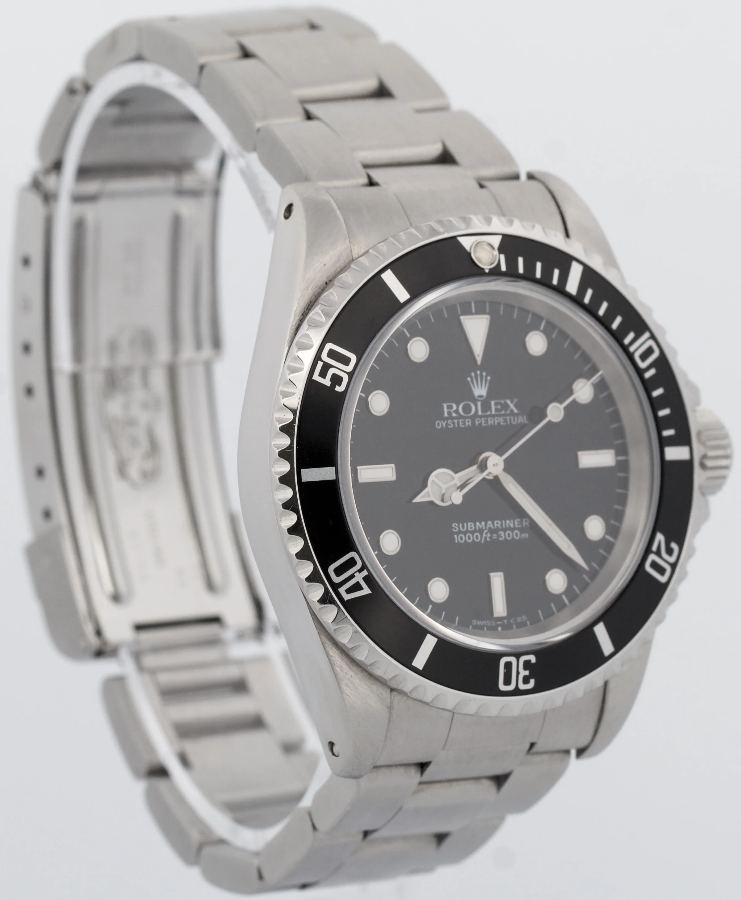 Rolex Submariner No-Date BLACK Stainless Steel Automatic 40mm Watch 14060 BOX - Image 4