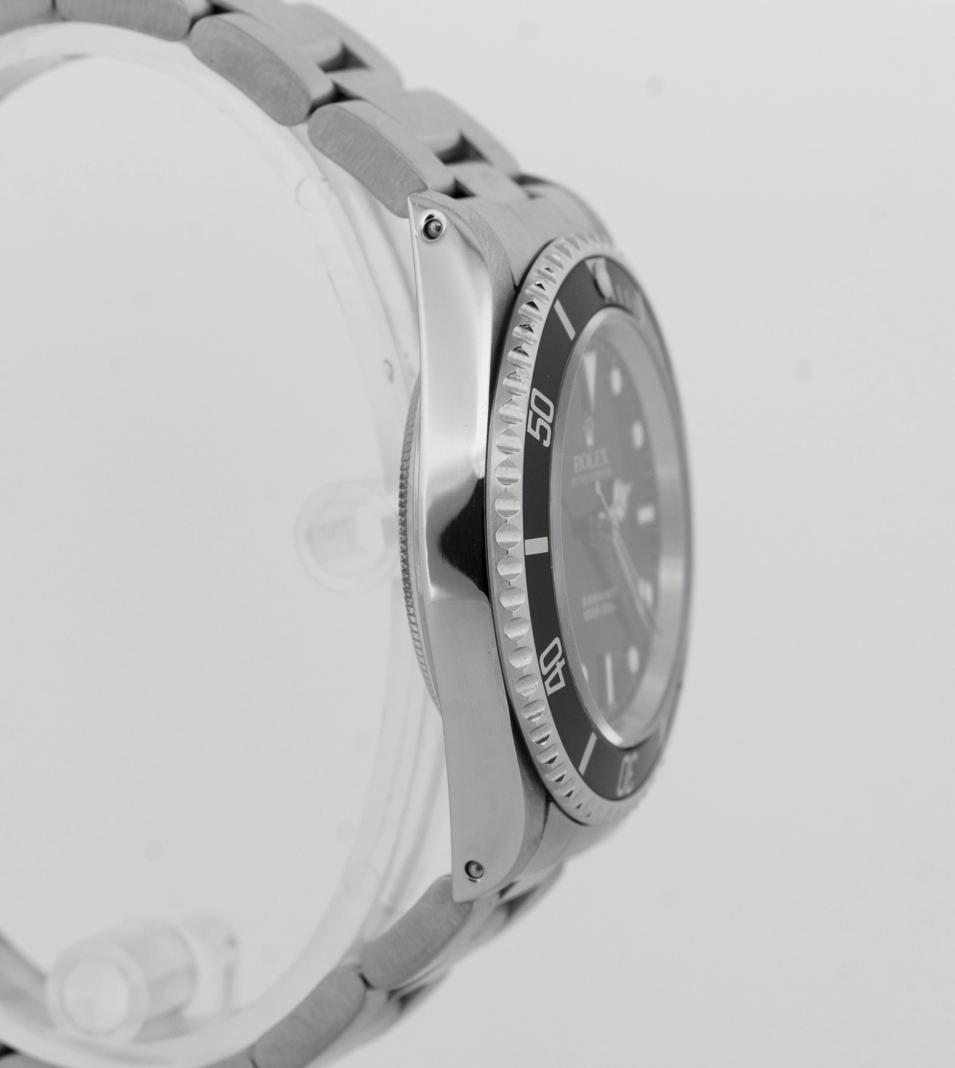 Rolex Submariner No-Date BLACK Stainless Steel Dive 40mm Oyster Watch 14060M - Image 4