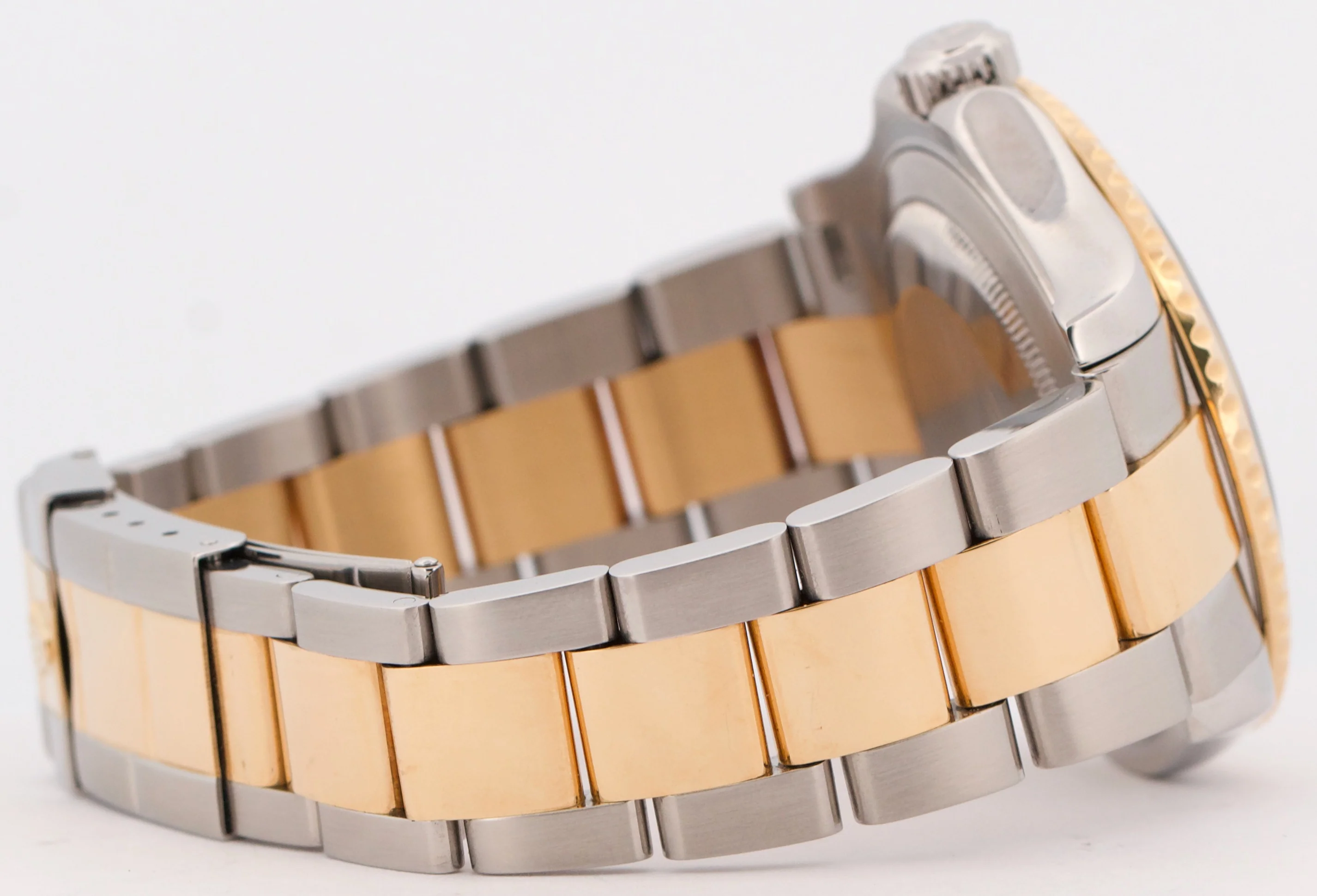 Rolex Yacht-Master 40mm SILVER 18K Two-Tone 18K Yellow Gold Steel 16623 Watch - Image 7