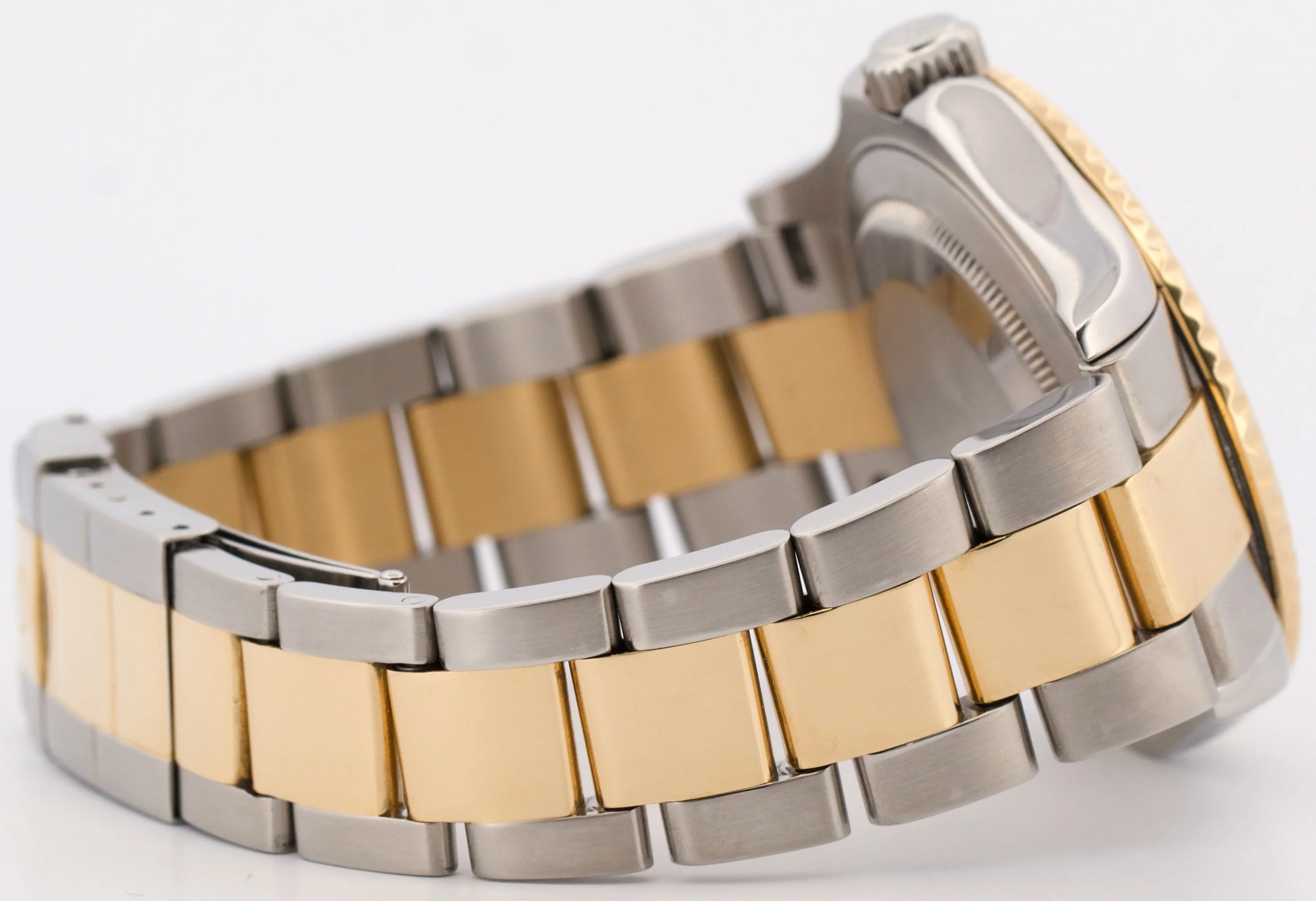 Rolex Yacht-Master 40mm WHITE 18K Two-Tone 18K Yellow Gold Steel 16623 Watch - Image 8