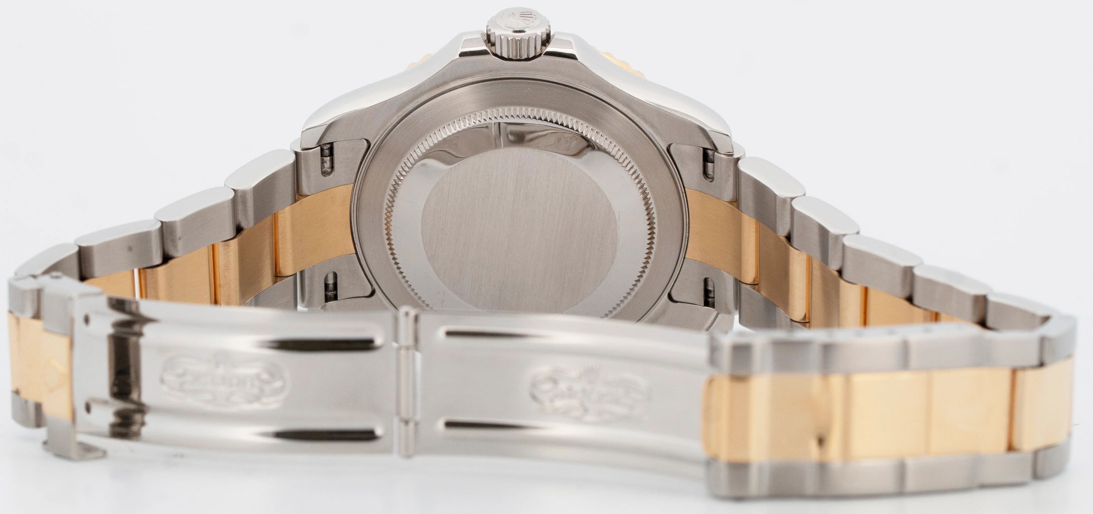 Rolex Yacht-Master 40mm WHITE 18K Two-Tone 18K Yellow Gold Steel 16623 Watch - Image 8