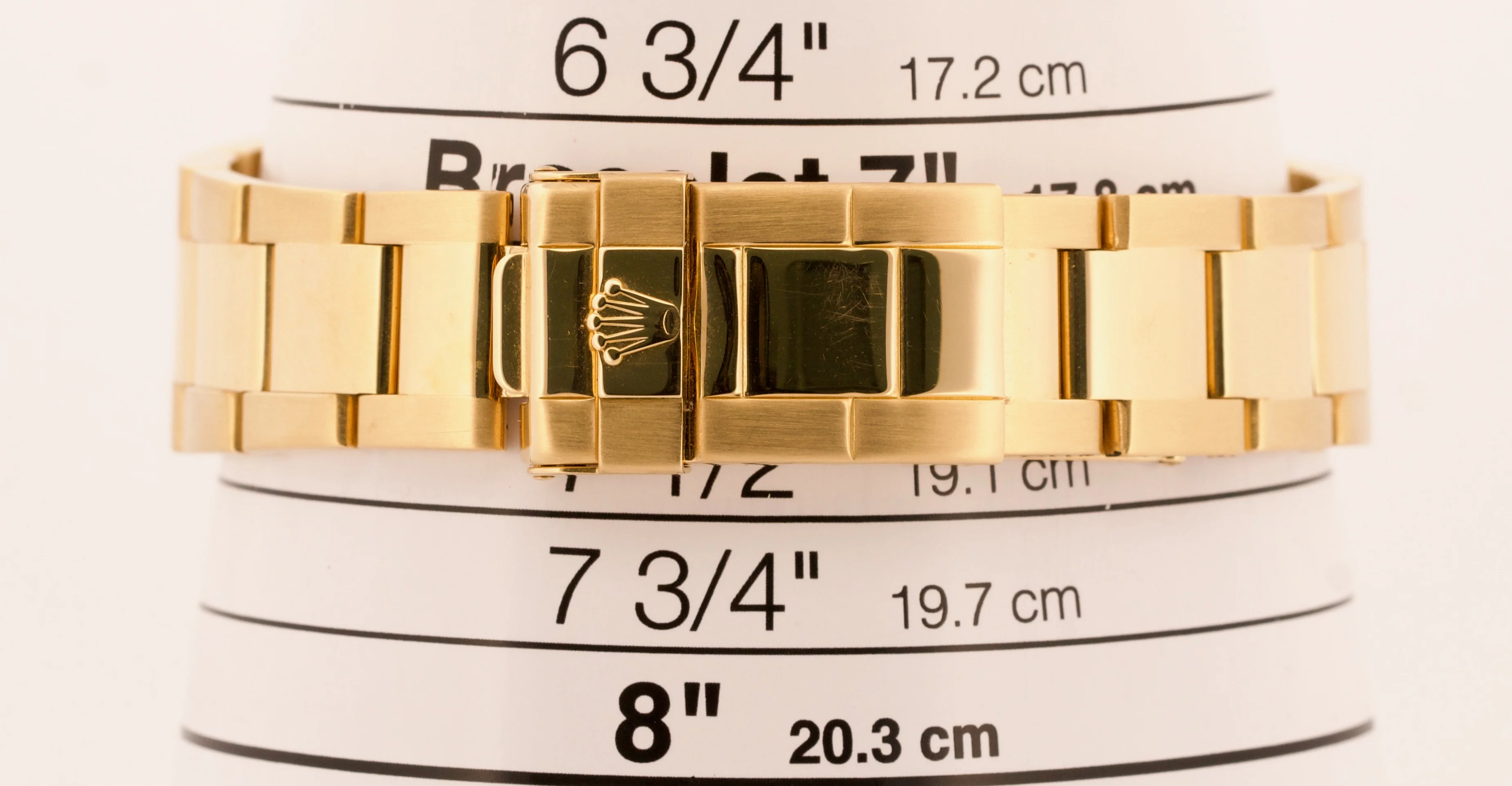 Rolex Yacht-Master 40mm WHITE 18K Yellow Gold NO-HOLES Automatic Oyster 16628 - Image 8