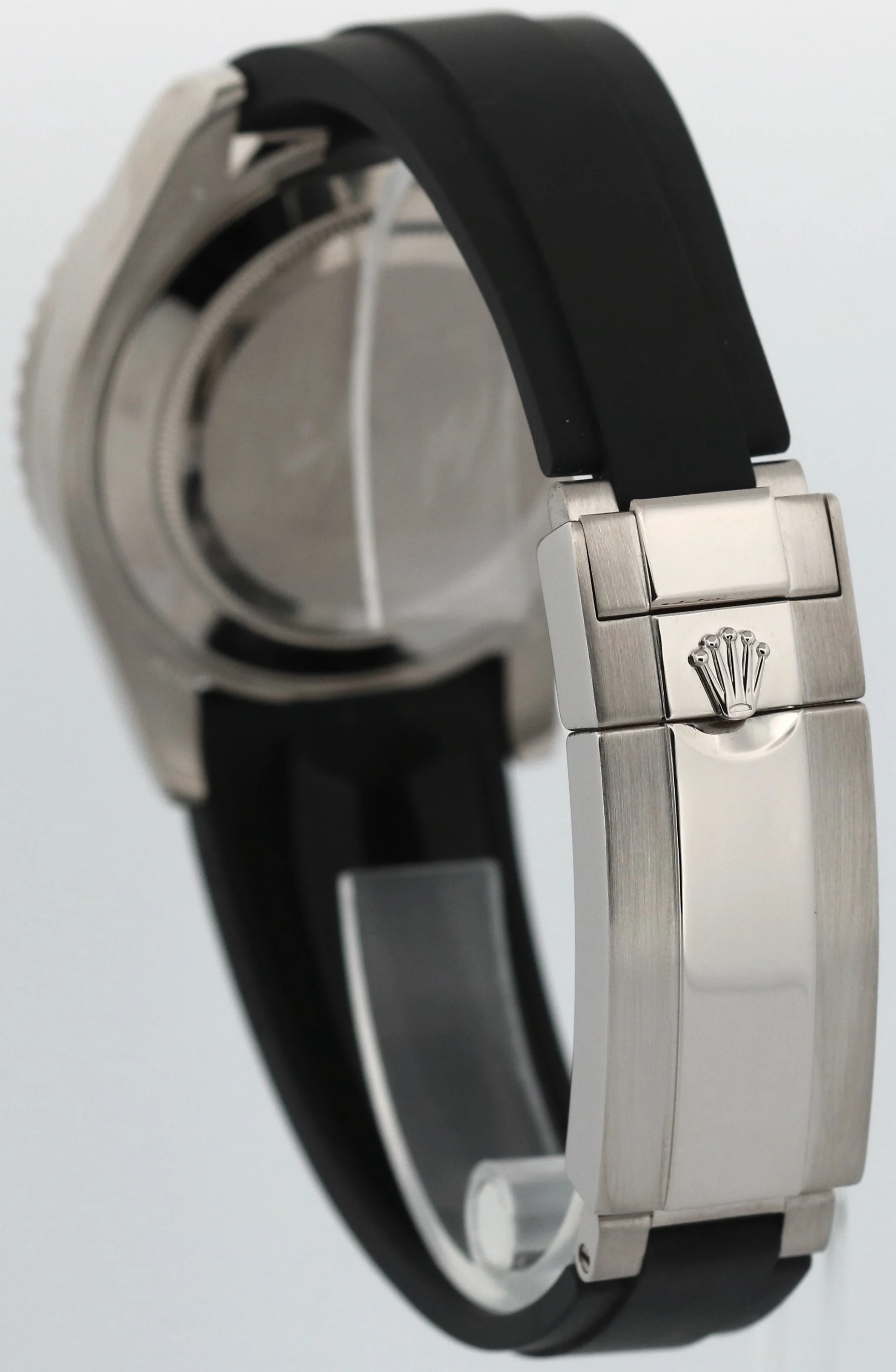Rolex Yacht-Master BLACK 18K White Gold Oysterflex Rubber 42mm 226659 BOX - Image 5