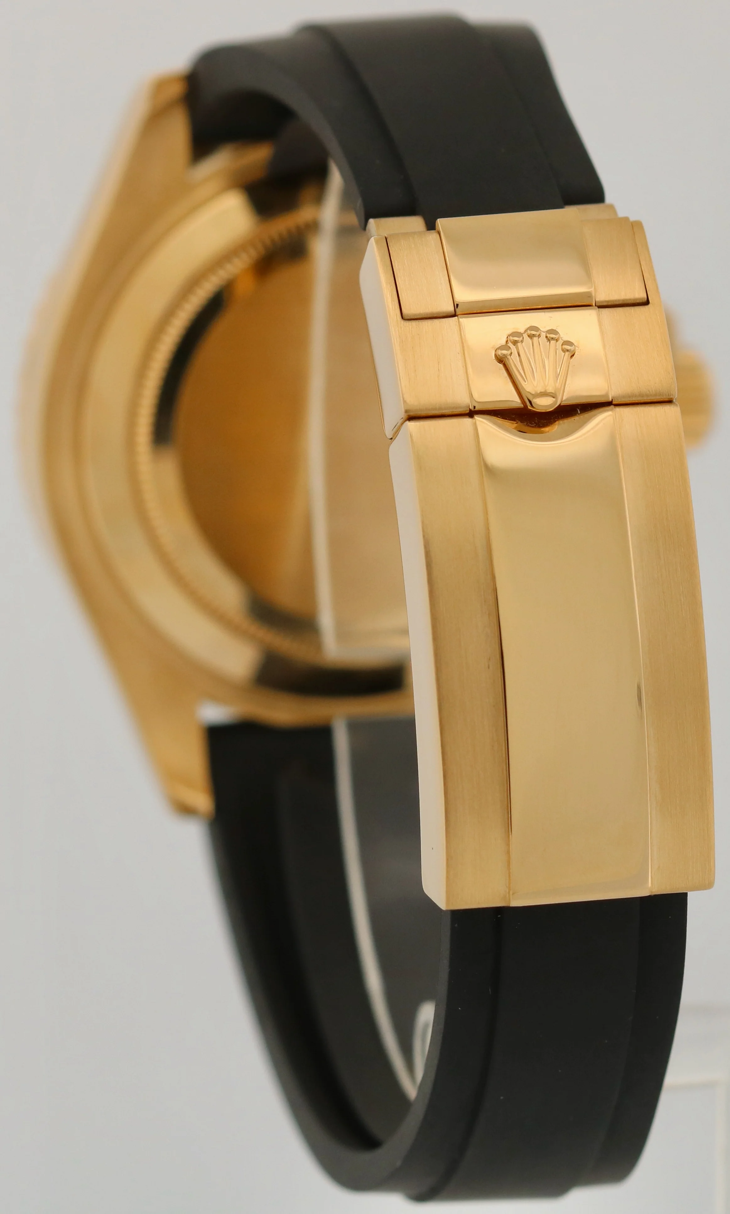 Rolex Yacht-Master BLACK 18K Yellow Gold Oysterflex Rubber 42mm Watch 226658 BOX - Image 5