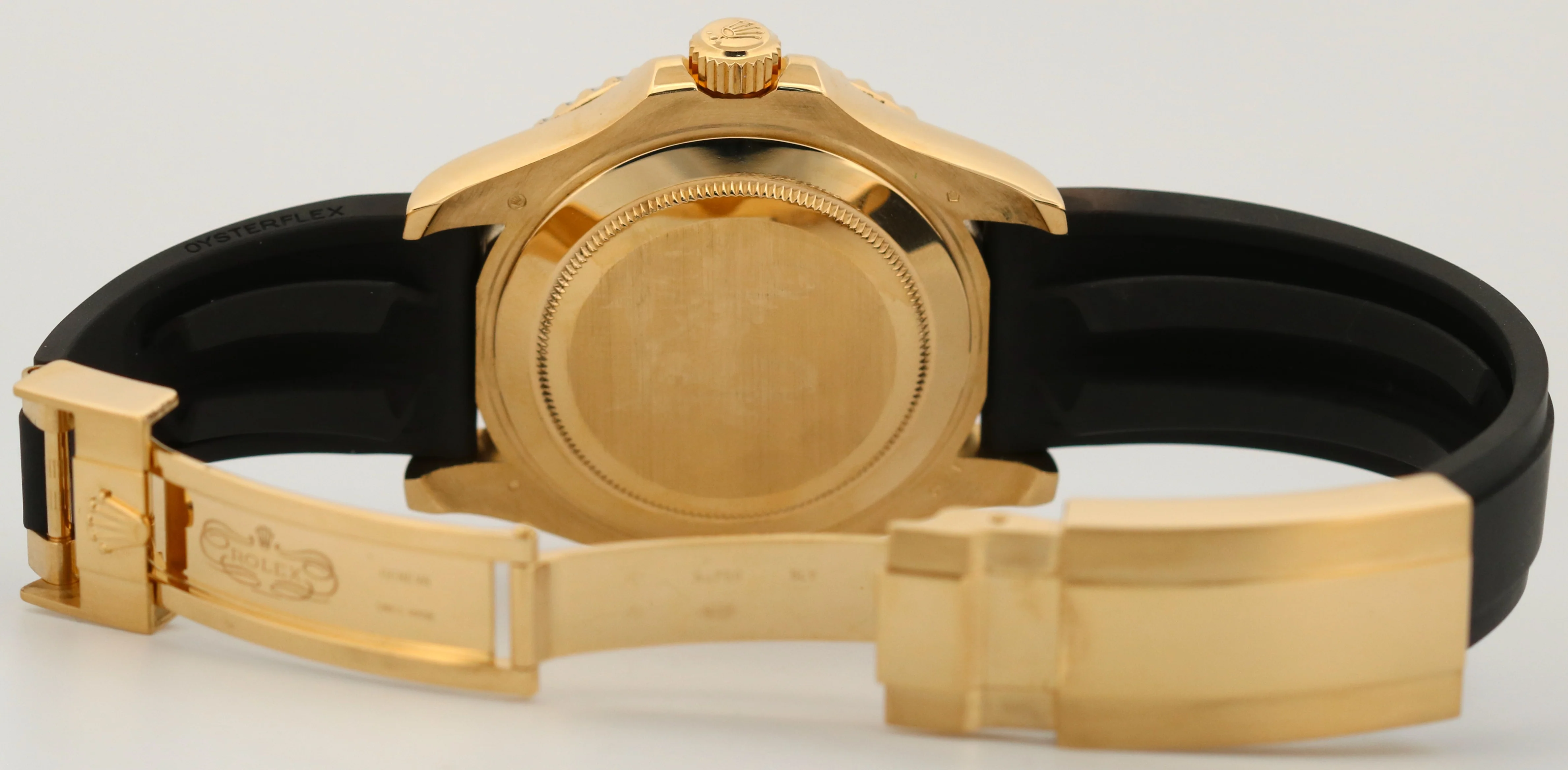 Rolex Yacht-Master BLACK 18K Yellow Gold Oysterflex Rubber 42mm Watch 226658 BOX - Image 7
