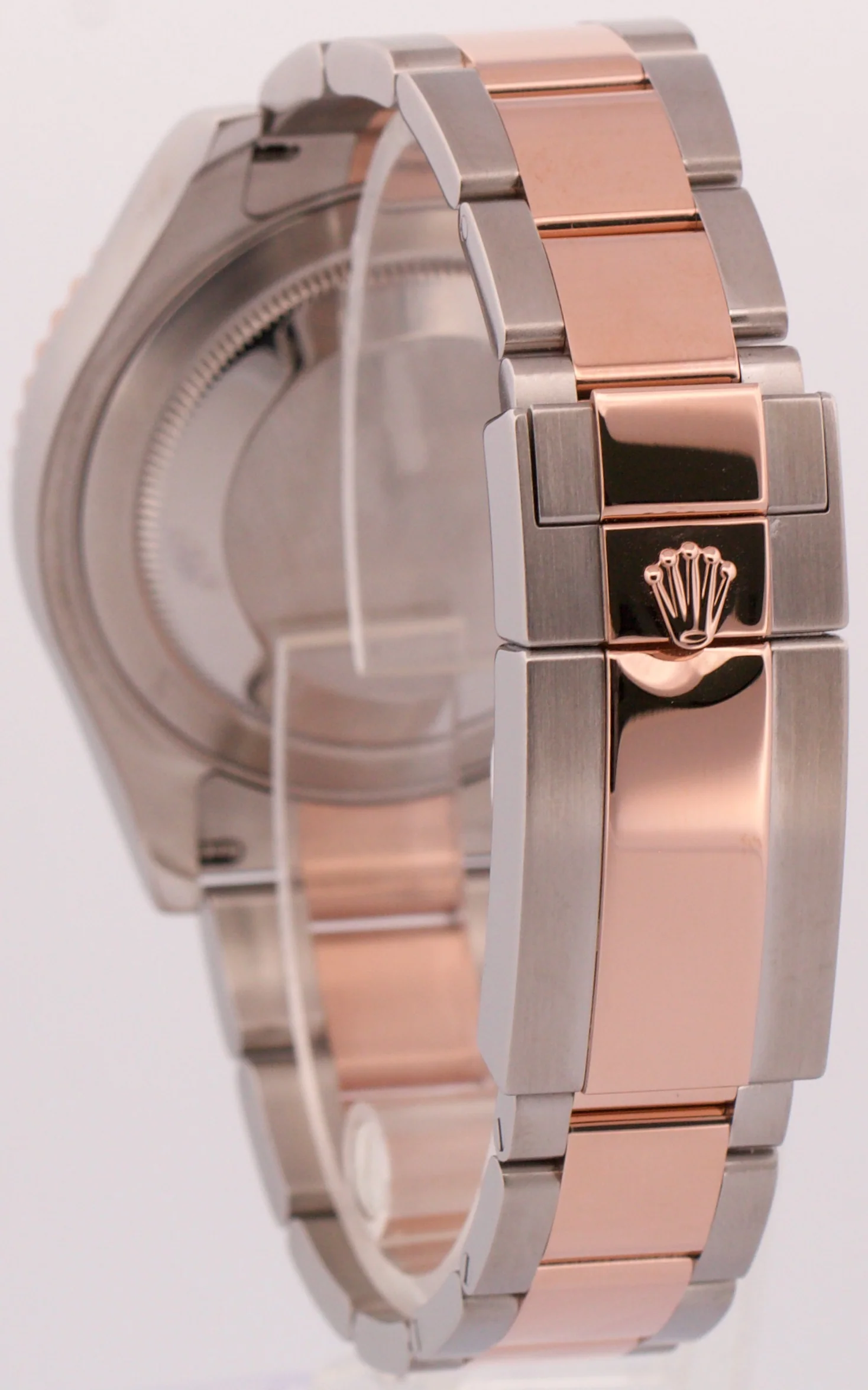 Rolex Yacht-Master BLACK 40mm Two-Tone 18K Rose Gold Stainless YM1 Watch 116621 - Image 5