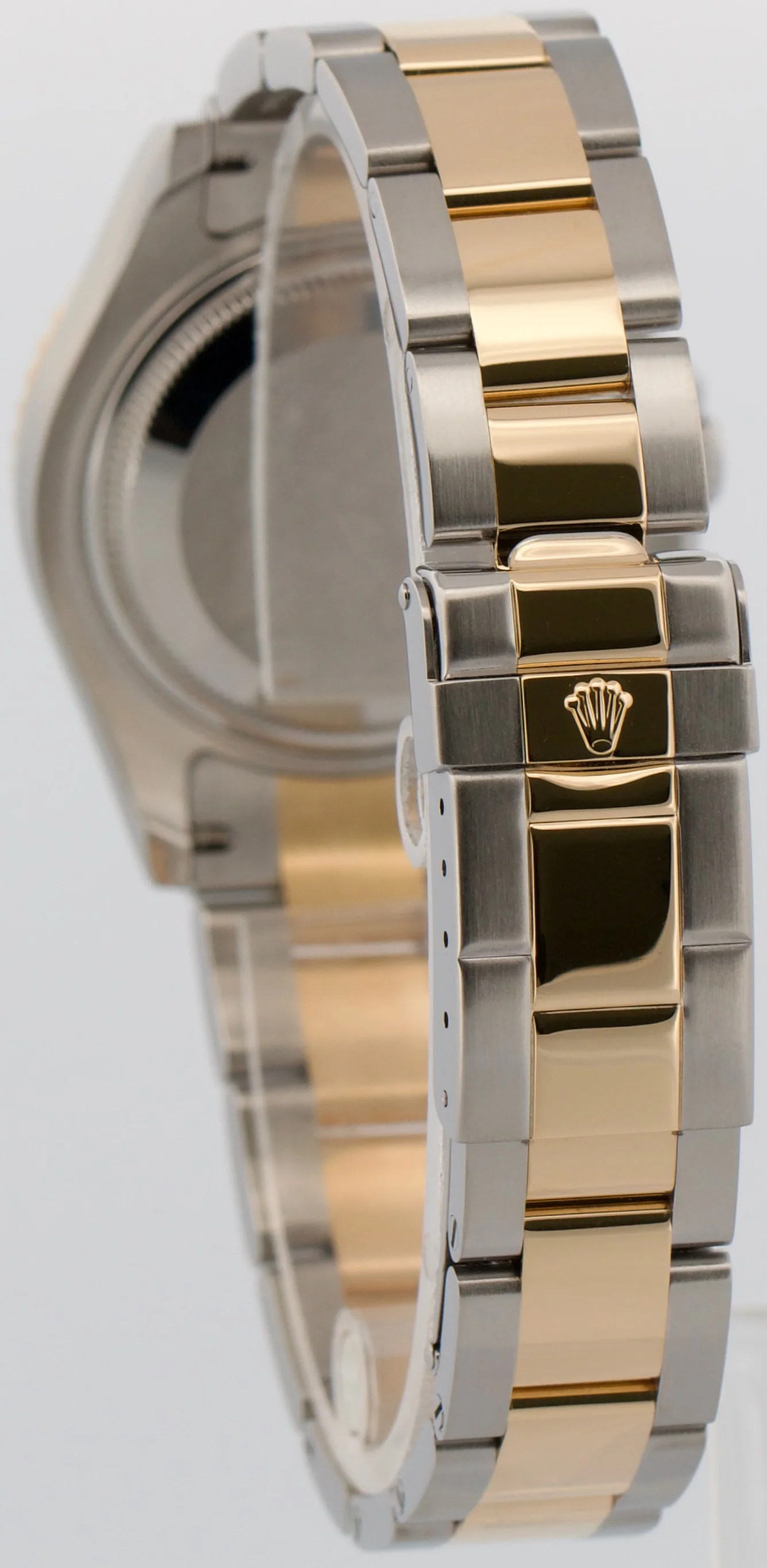 Rolex Yacht-Master BLUE 18K Yellow Gold Stainless Steel 35mm Two-Tone 168623 - Image 5