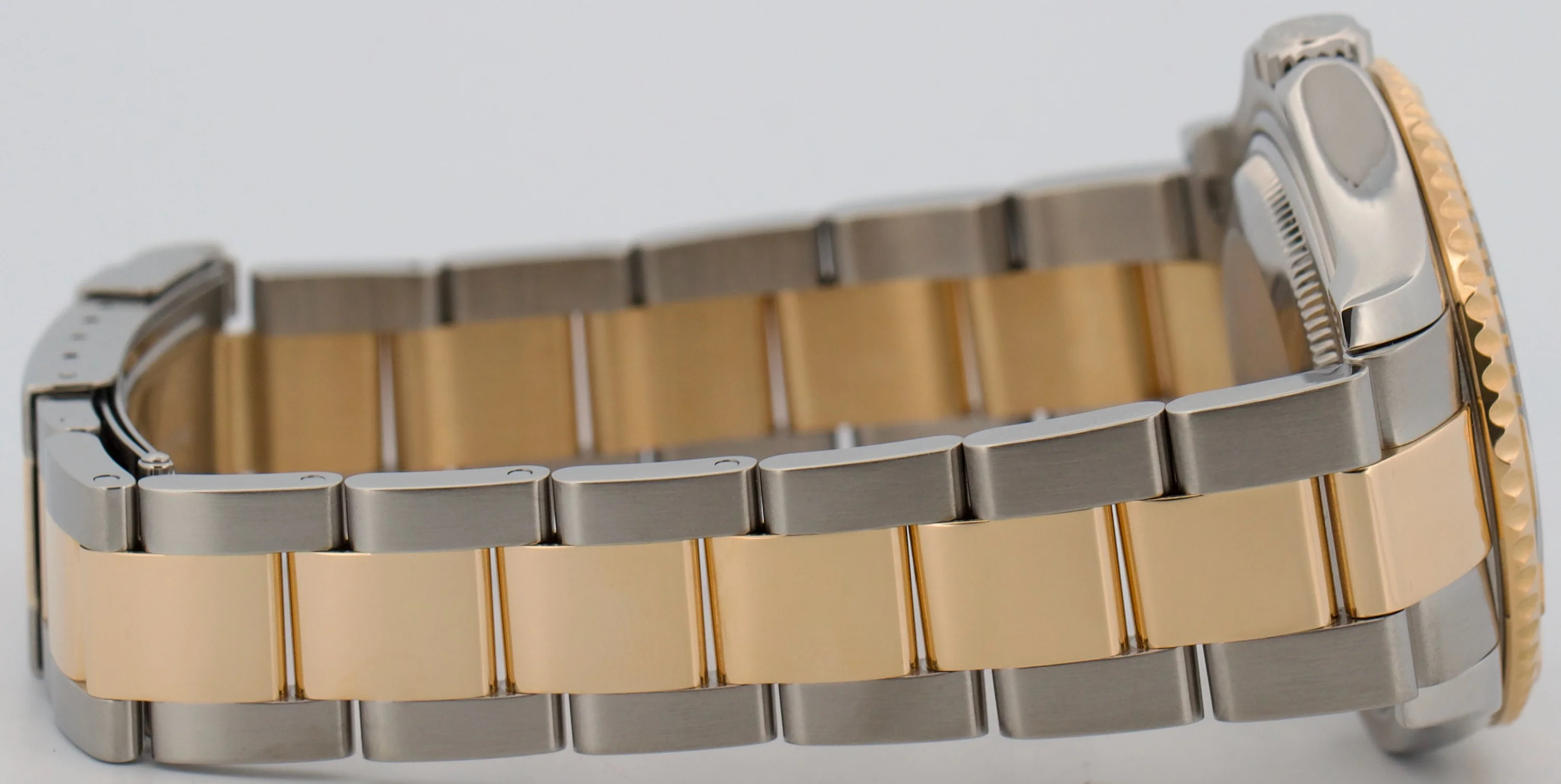Rolex Yacht-Master BLUE 18K Yellow Gold Stainless Steel 35mm Two-Tone 168623 - Image 8