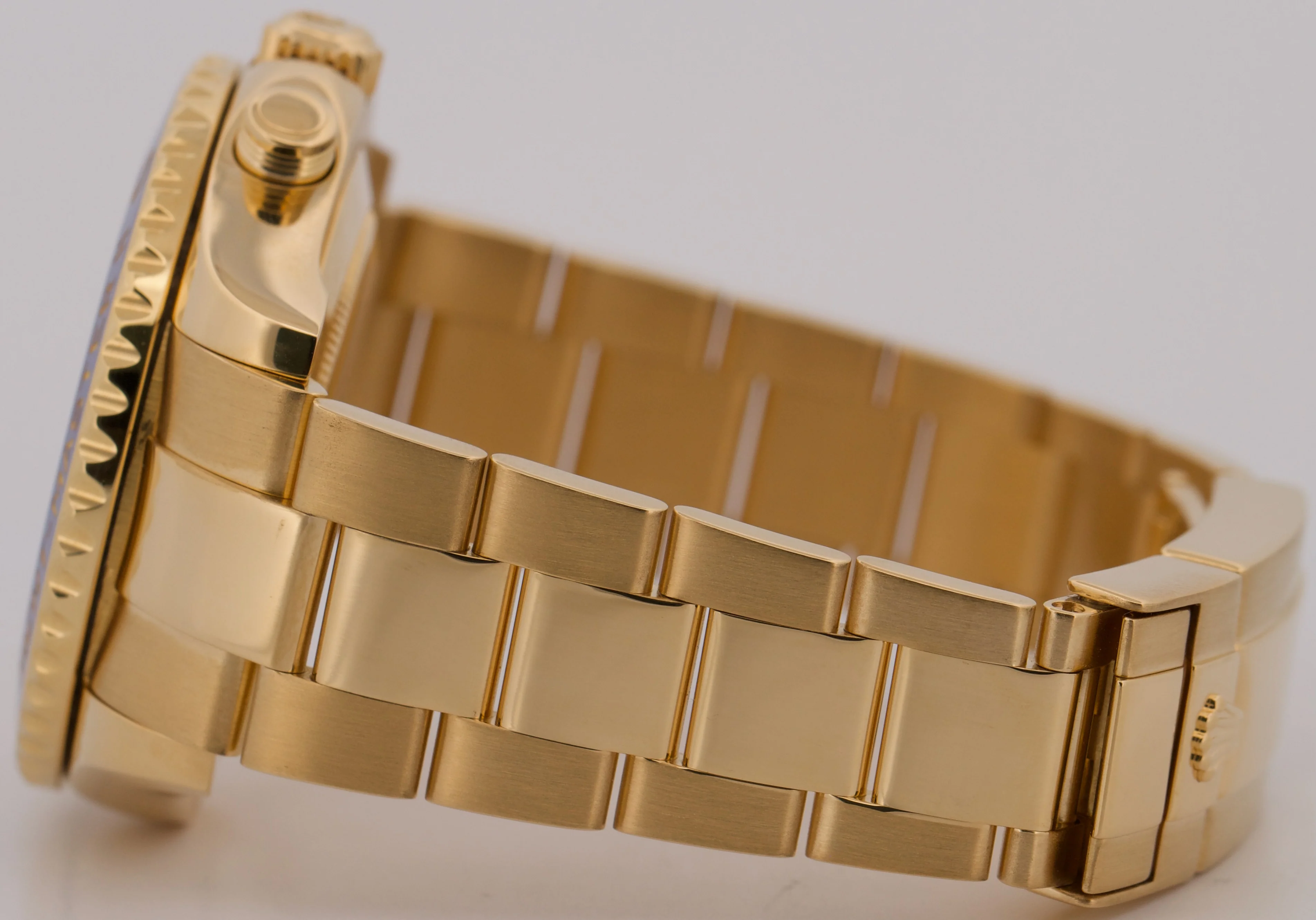 Rolex Yacht-Master II WHITE 18K Yellow Gold Blue Regatta Ceramic 44mm 116688 - Image 7
