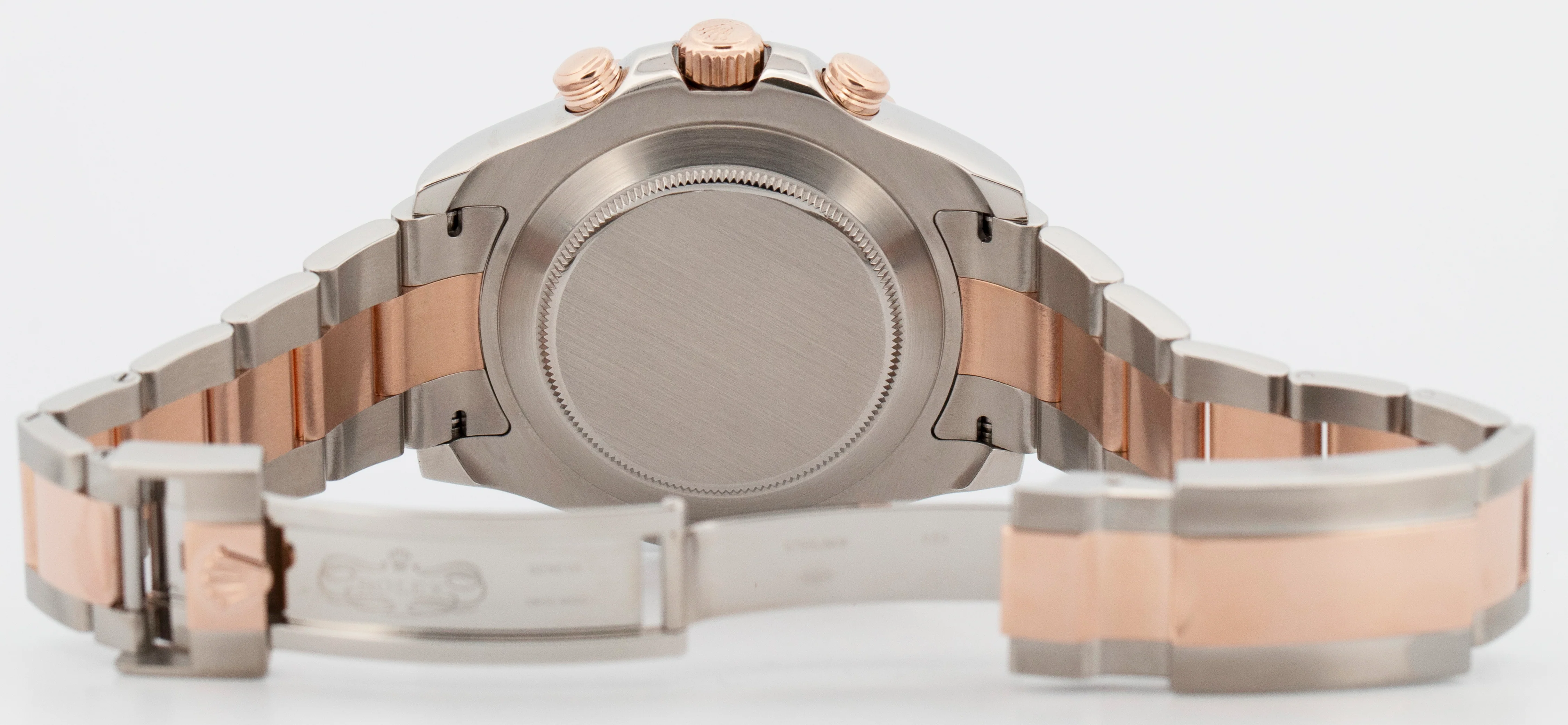 Rolex Yacht-Master II White Two-Tone Steel 18K Everose Gold 44mm Watch 116681 - Image 8