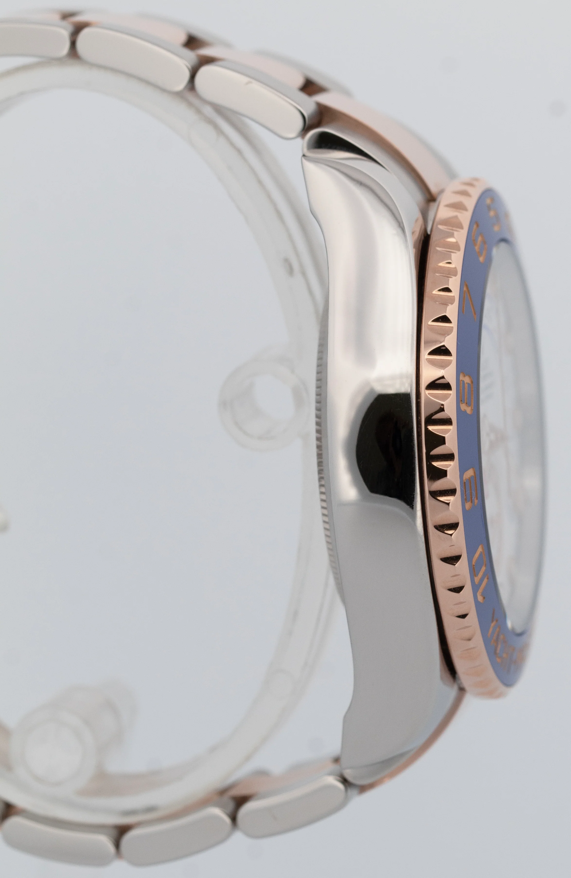 Rolex Yacht-Master II WHITE Two-Tone Steel NEW HANDS 18K Rose Gold 44mm 116681 - Image 3