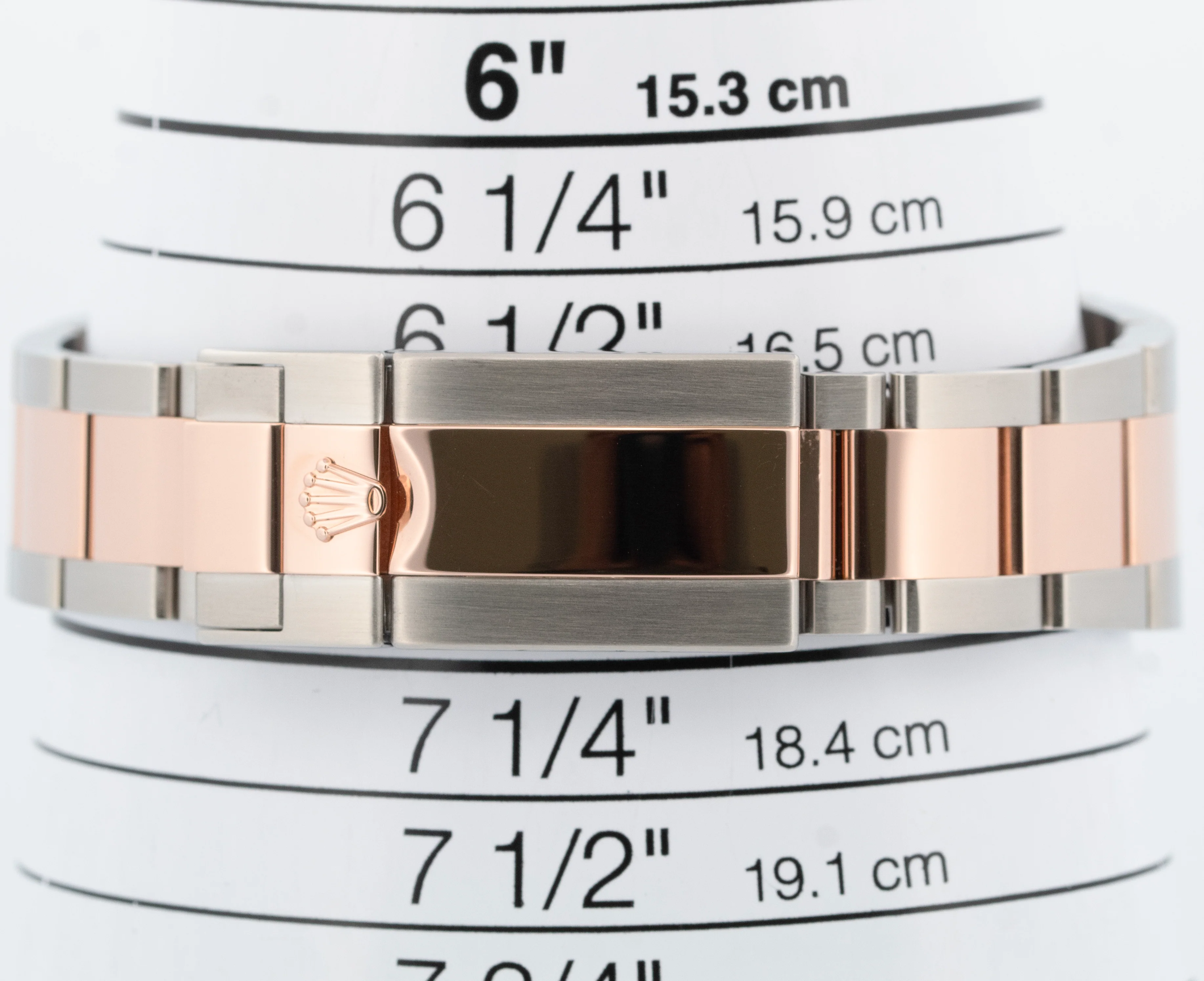Rolex Yacht-Master II WHITE Two-Tone Steel NEW HANDS 18K Rose Gold 44mm 116681 - Image 8