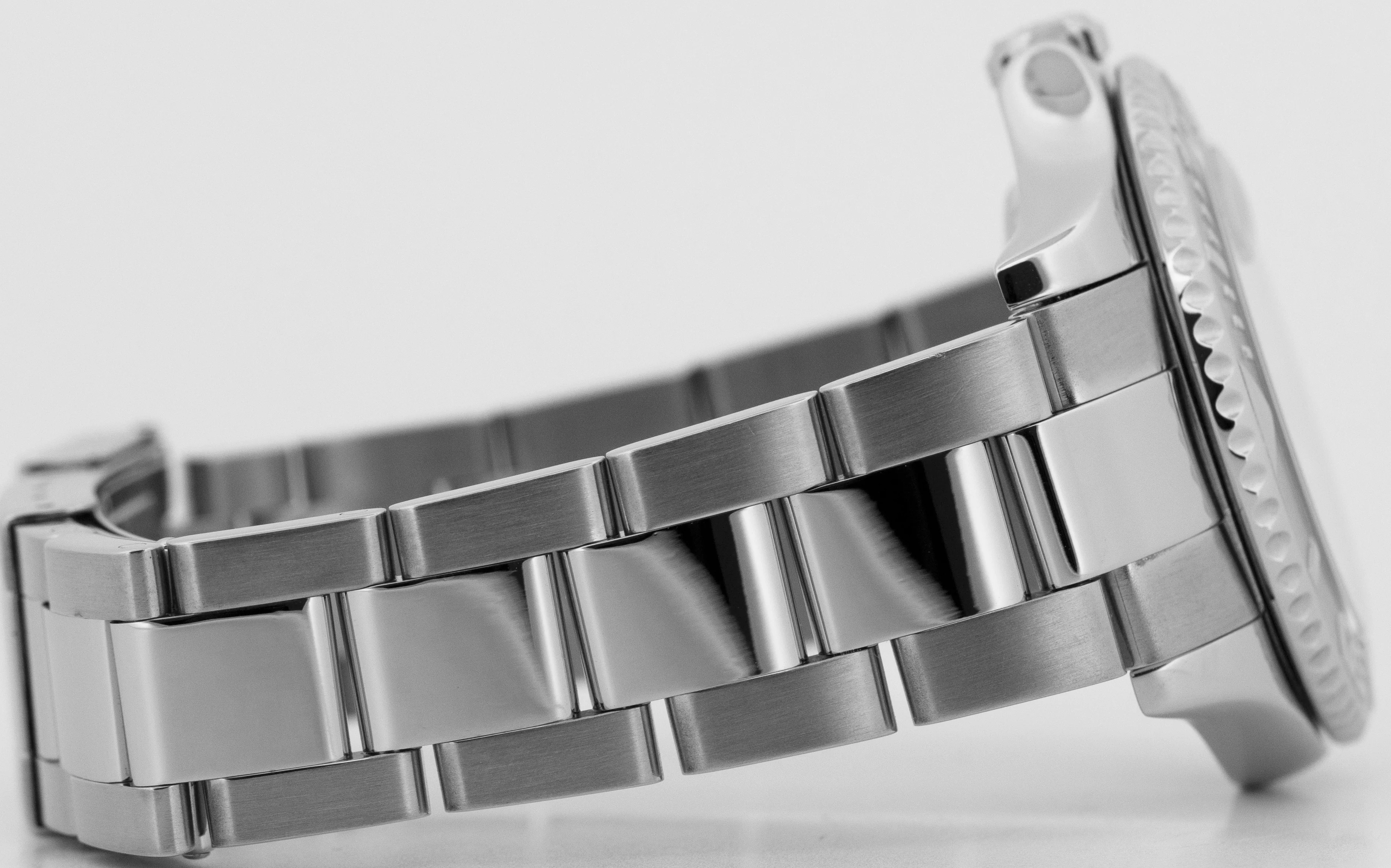 Rolex Yacht-Master Mid-Size PLATINUM Stainless Steel 35mm Oyster Watch 168622 - Image 7