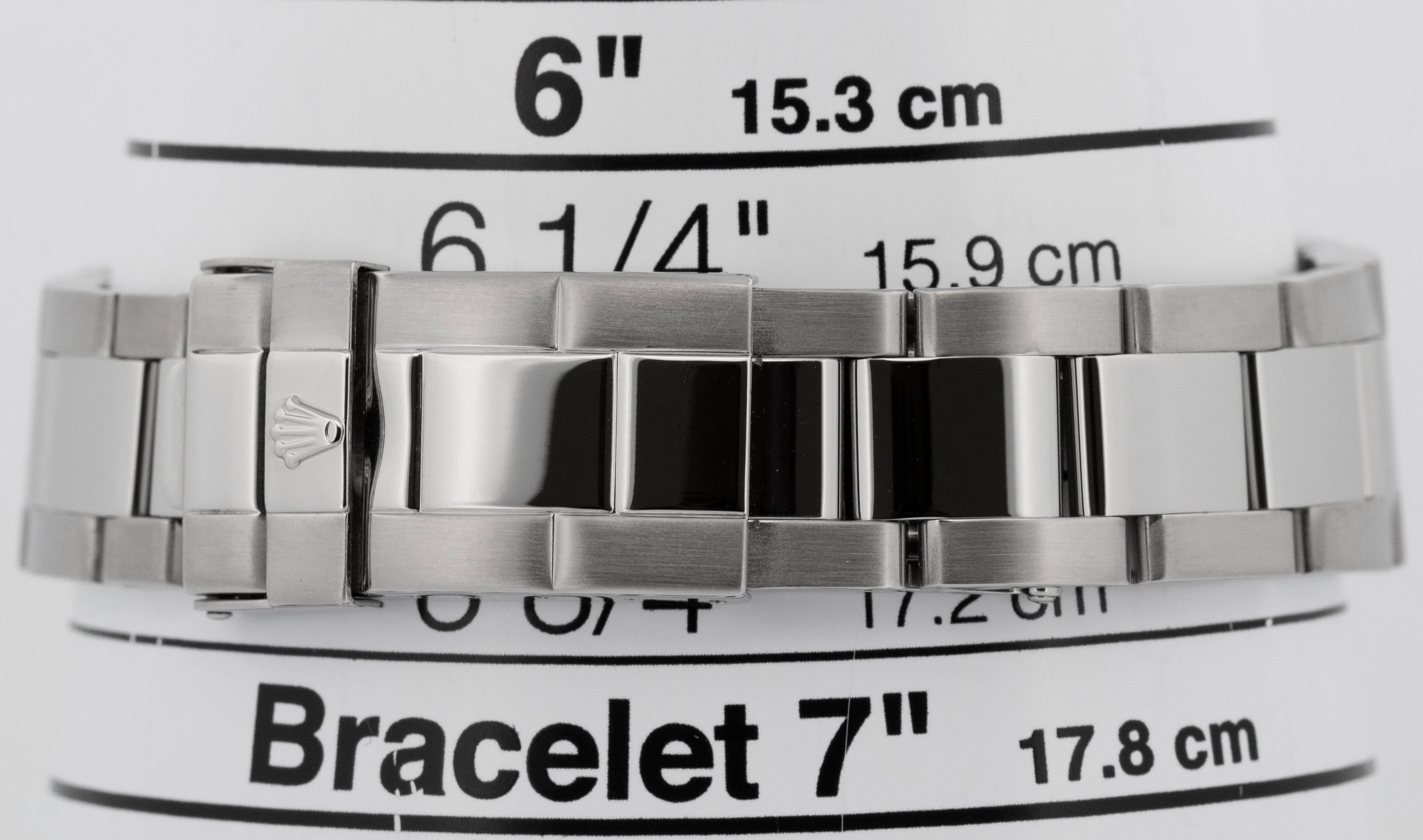 Rolex Yacht-Master Mid-Size PLATINUM Stainless Steel 35mm Oyster Watch 168622 - Image 9