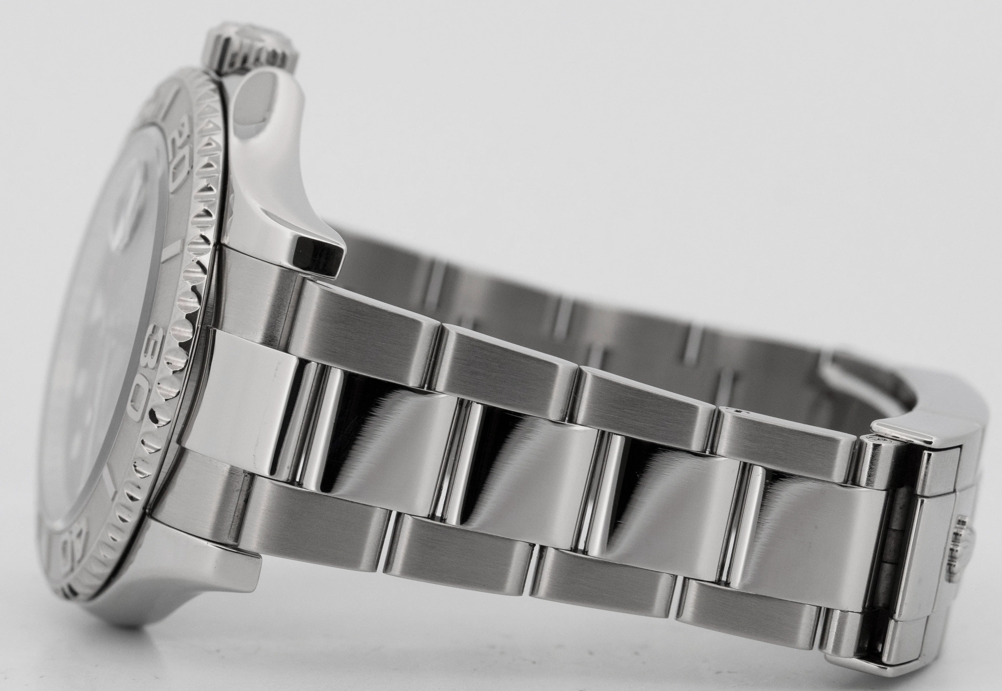 Rolex Yacht-Master Platinum BLUE 40mm Stainless Steel Oyster Watch 116622 BOX - Image 6