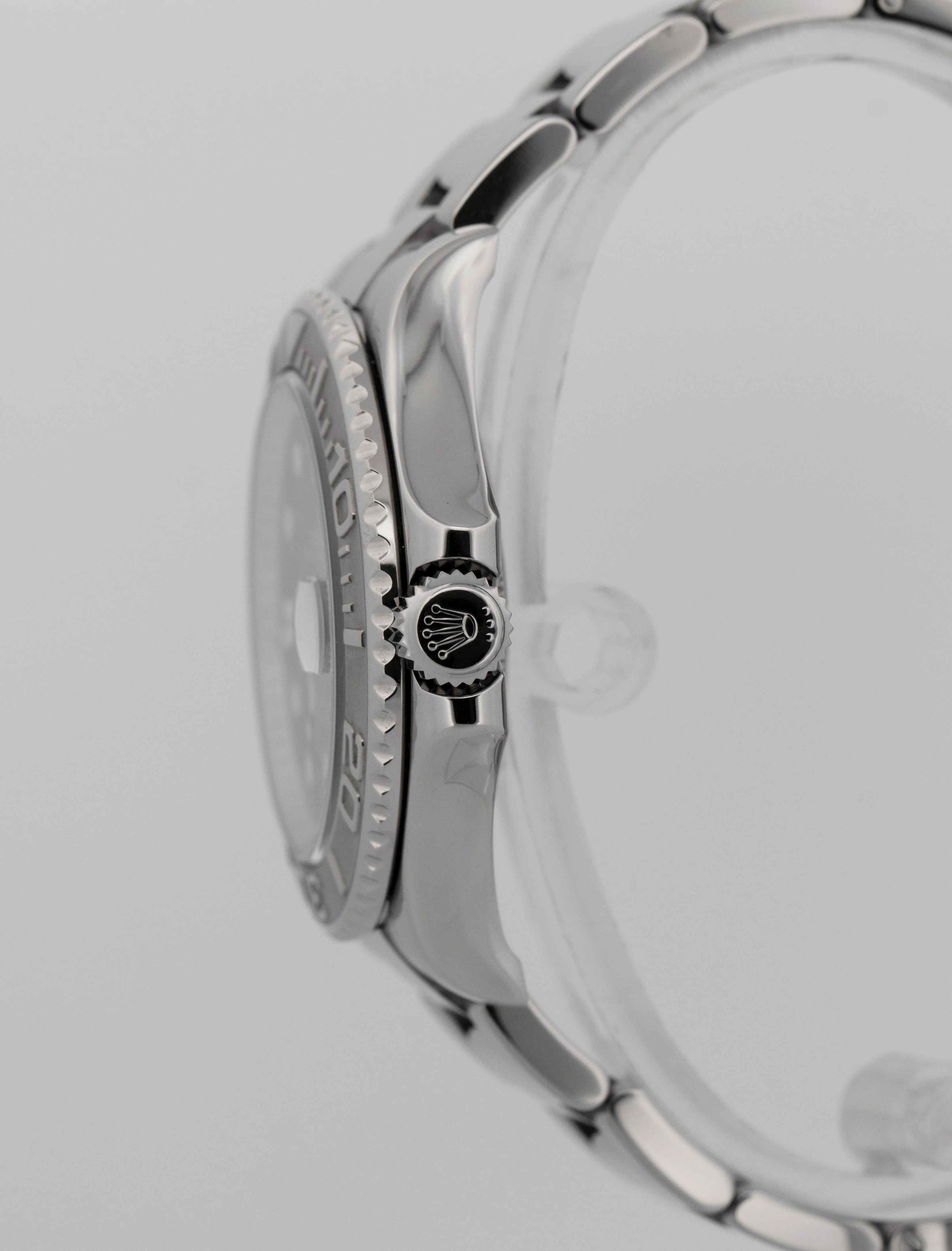Rolex Yacht-Master Platinum BLUE 40mm Stainless Steel Oyster Watch 116622 - Image 3