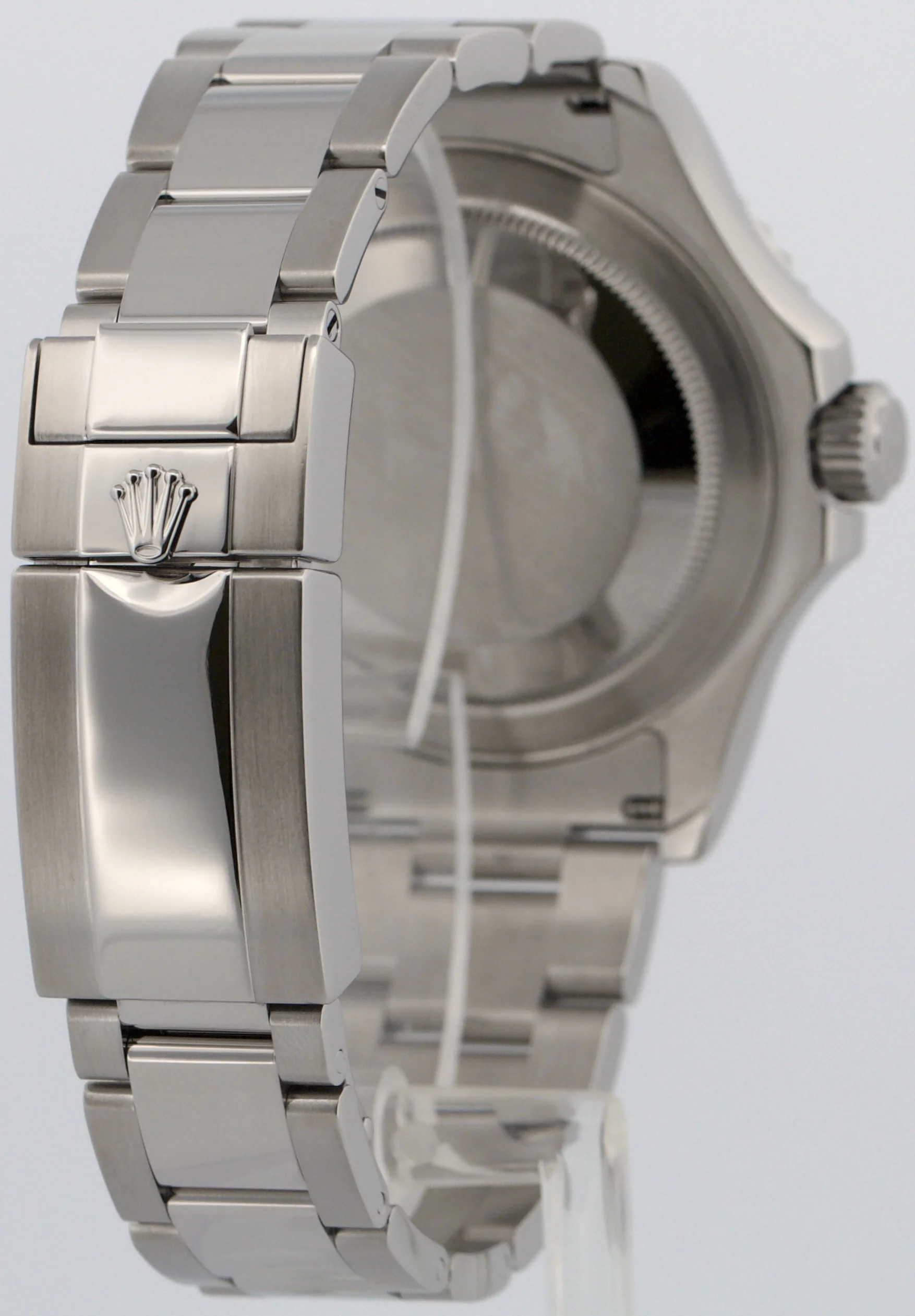 Rolex Yacht-Master Platinum RHODIUM 40mm Stainless Steel Oyster Watch 116622 - Image 6