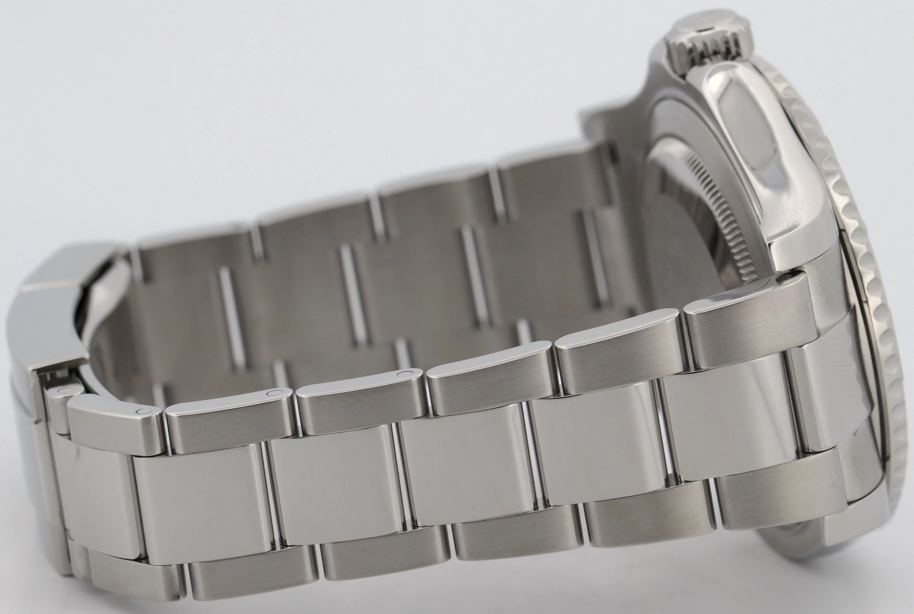 Rolex Yacht-Master Platinum RHODIUM 40mm Stainless Steel Oyster Watch 116622 - Image 8