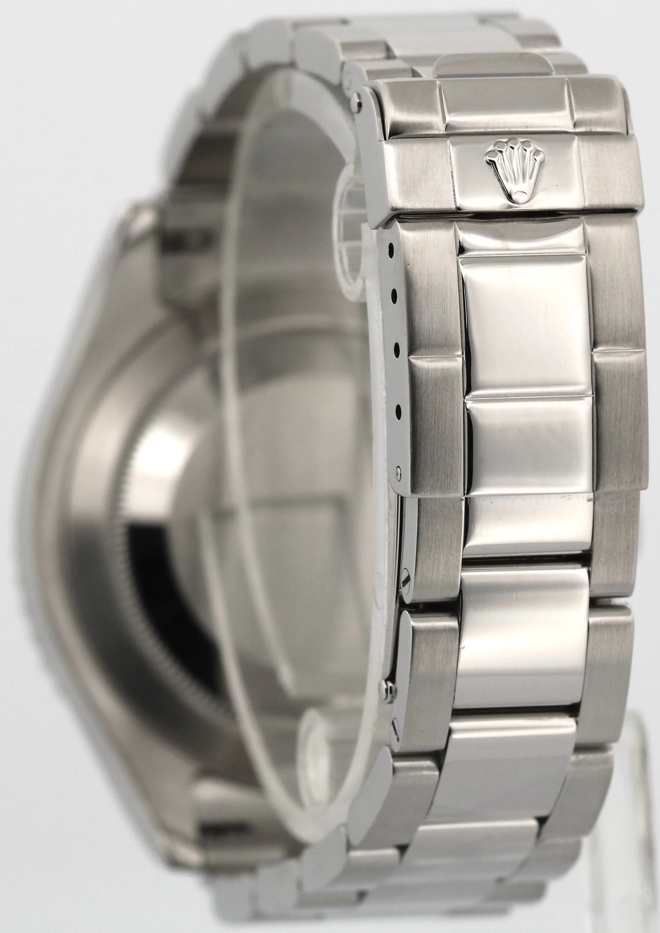 Rolex Yacht-Master PLATINUM Stainless REHAUT 40mm NO-HOLES Date YM1 Watch 16622 - Image 5