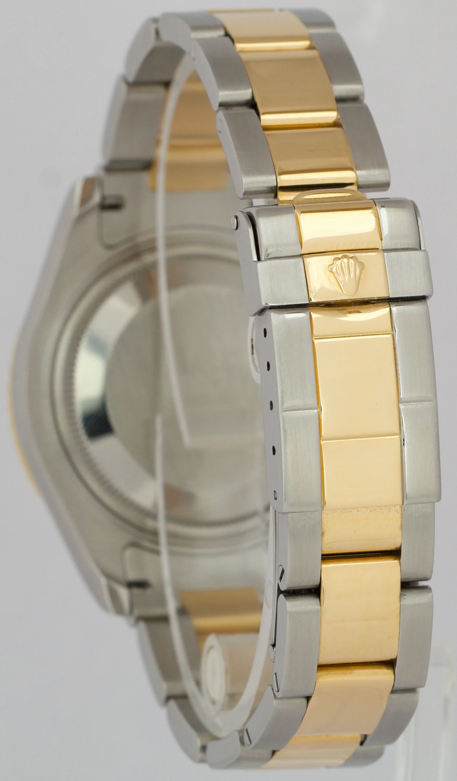 Rolex Yacht-Master Two-Tone 35mm BLUE Steel 18K Yellow Gold Midsize 68623 Watch - Image 5