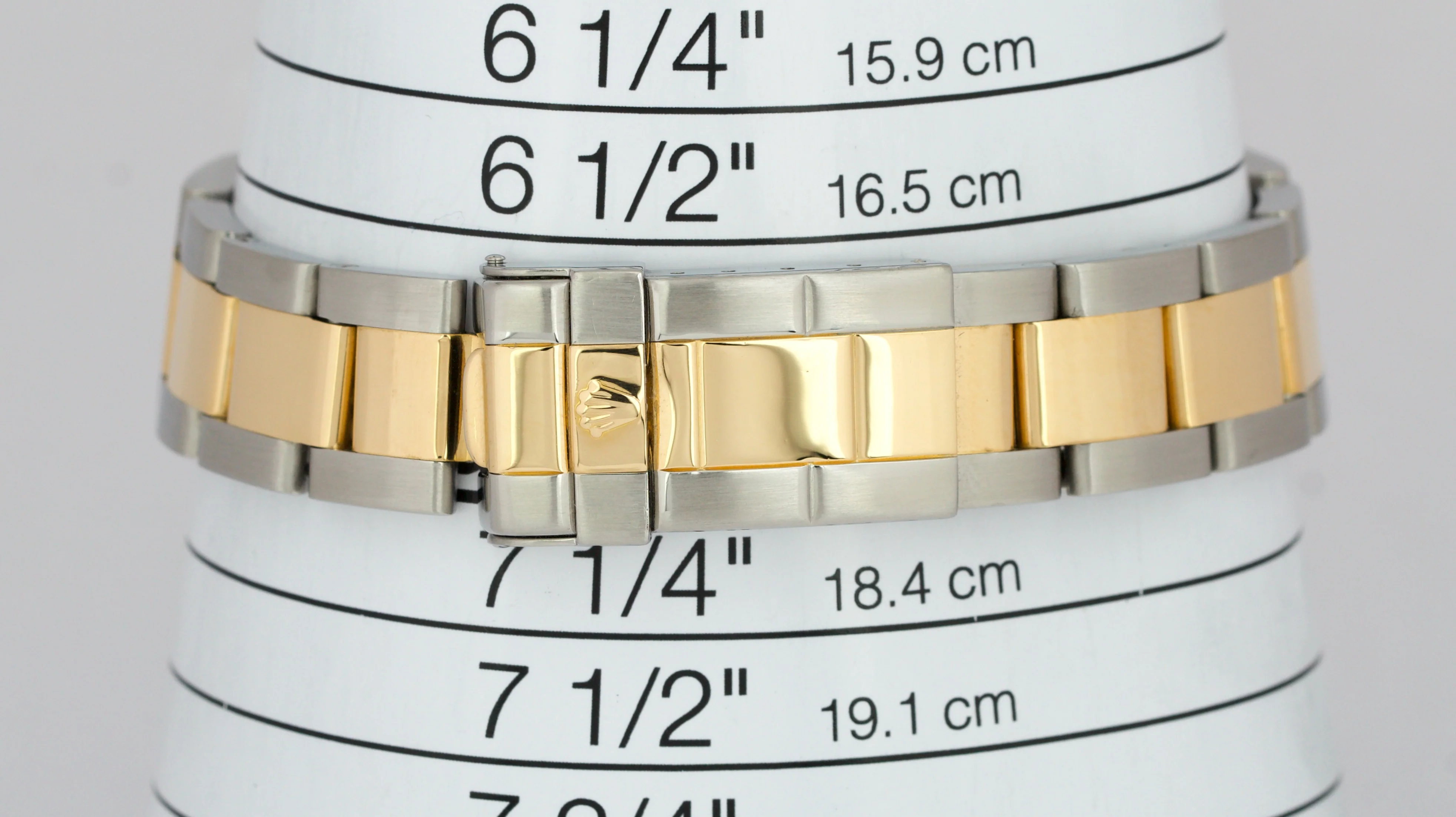 Rolex Yacht-Master Two-Tone 35mm BLUE Steel 18K Yellow Gold Midsize 68623 Watch - Image 9