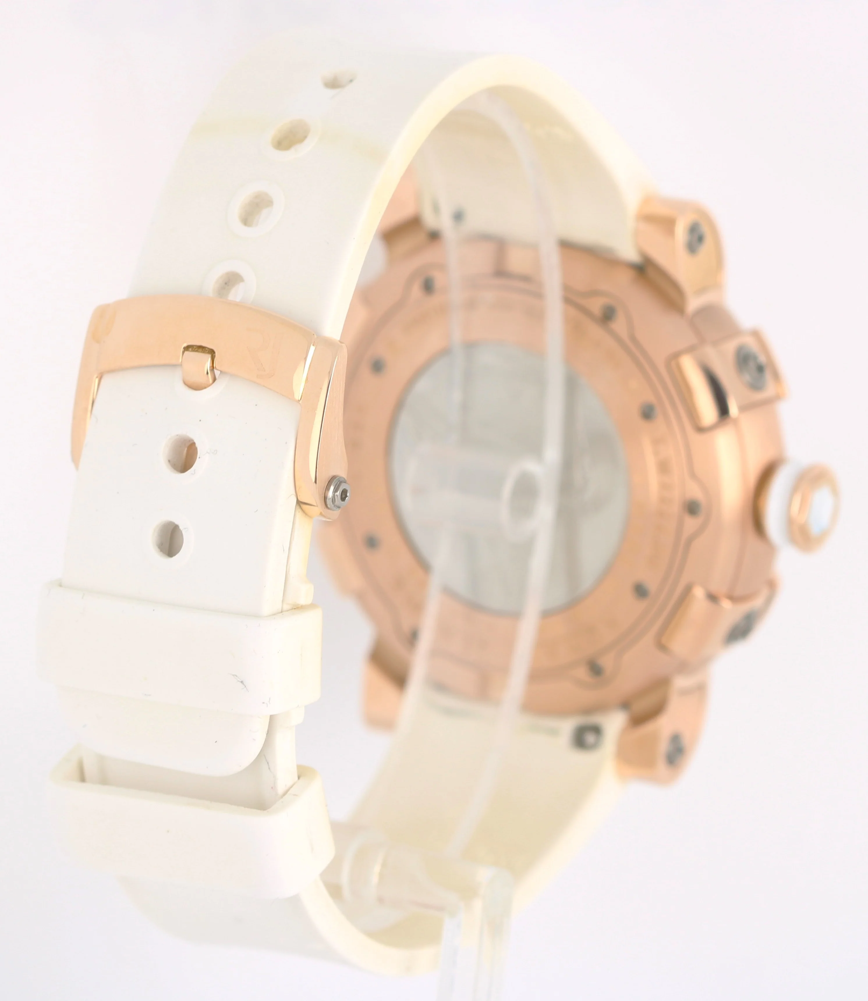 Romain Jerome Titanic DNA 18k Rose Gold Ceramic White 46mm T.W2222.00 Watch - Image 5