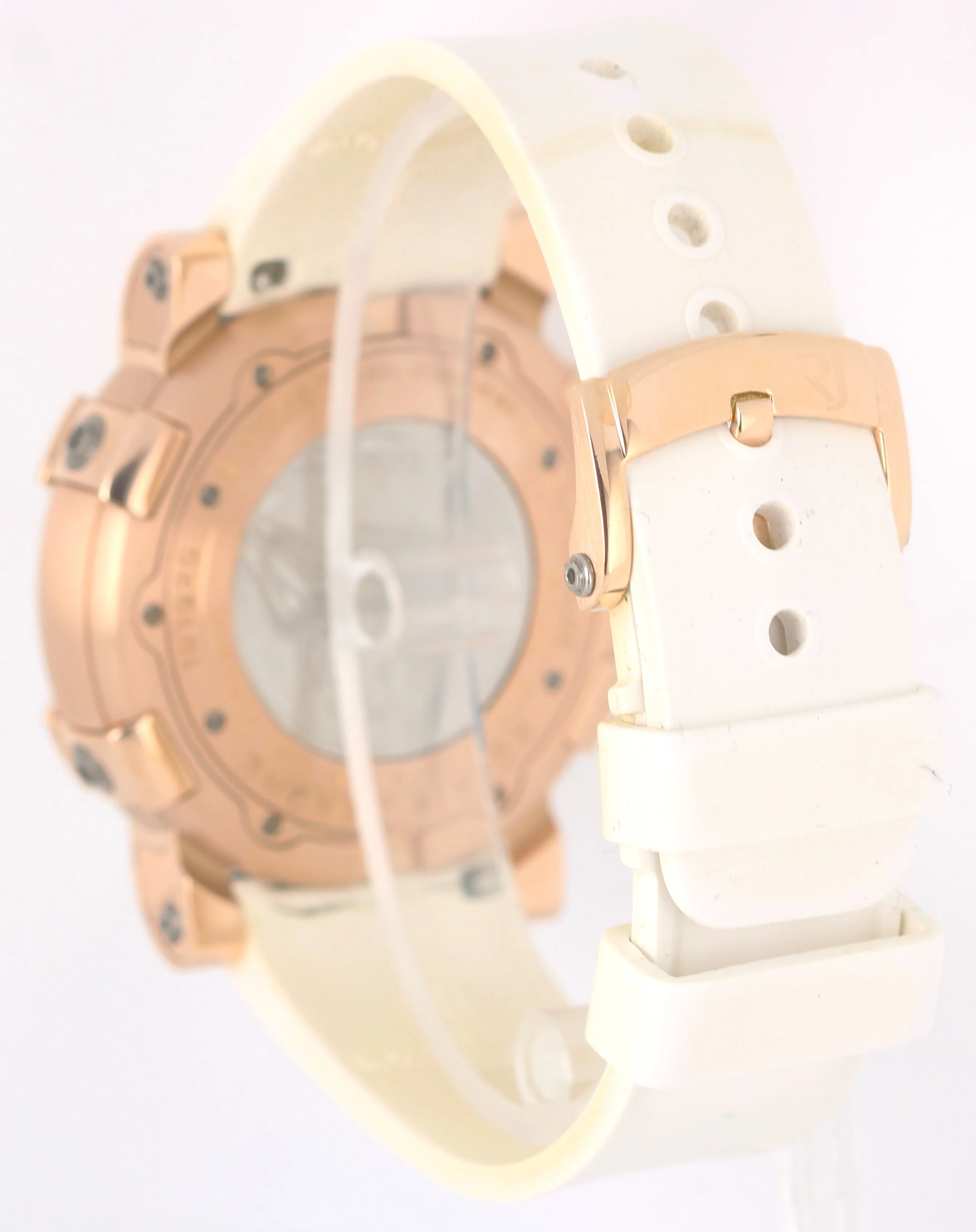 Romain Jerome Titanic DNA 18k Rose Gold Ceramic White 46mm T.W2222.00 Watch - Image 6