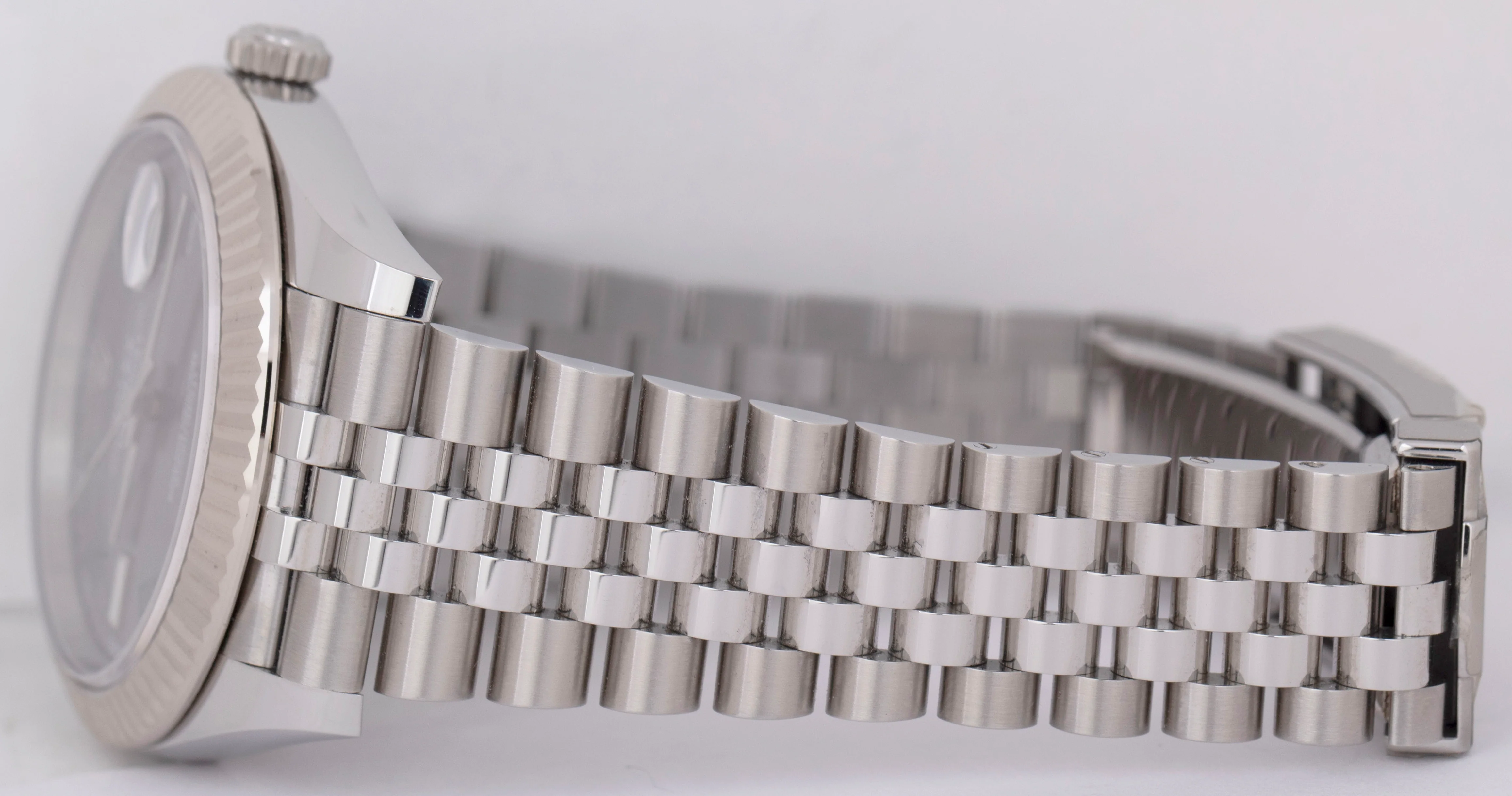 STICKERED PAPERS Rolex DateJust 41mm Wimbledon JUBILEE FLUTED 126334 Watch BOX - Image 6