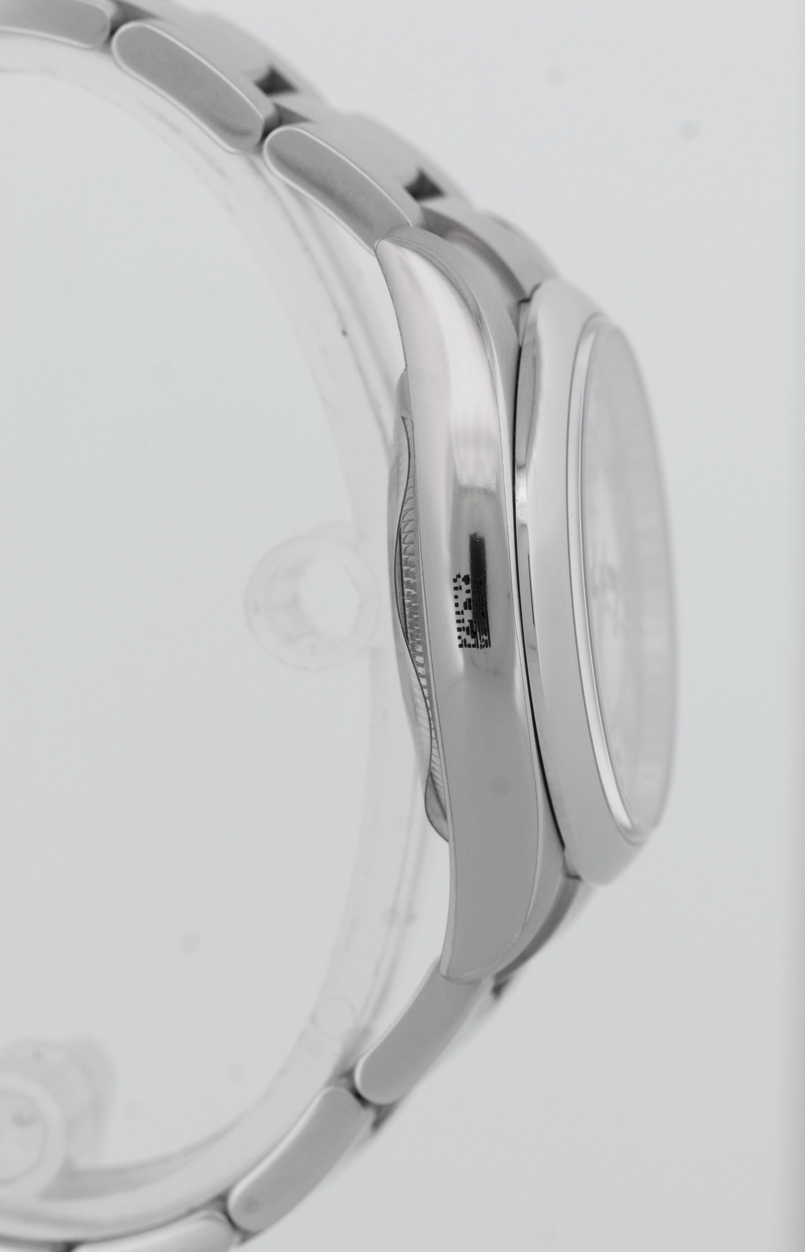 STICKERED PAPERS Rolex Oyster Perpetual SILVER CONCENTRIC Steel 34mm 114200 BOX - Image 4
