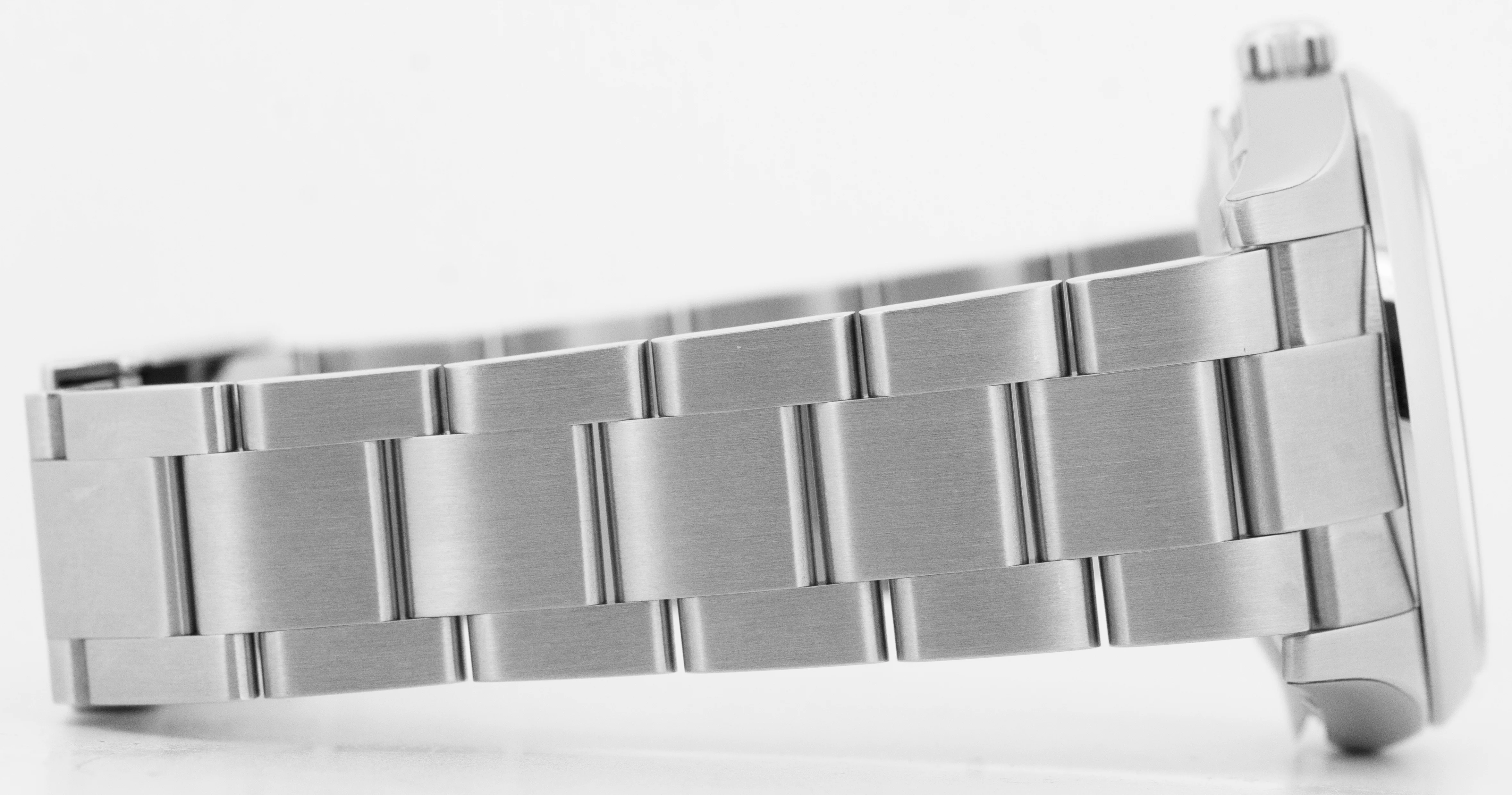 STICKERED PAPERS Rolex Oyster Perpetual SILVER CONCENTRIC Steel 34mm 114200 BOX - Image 7