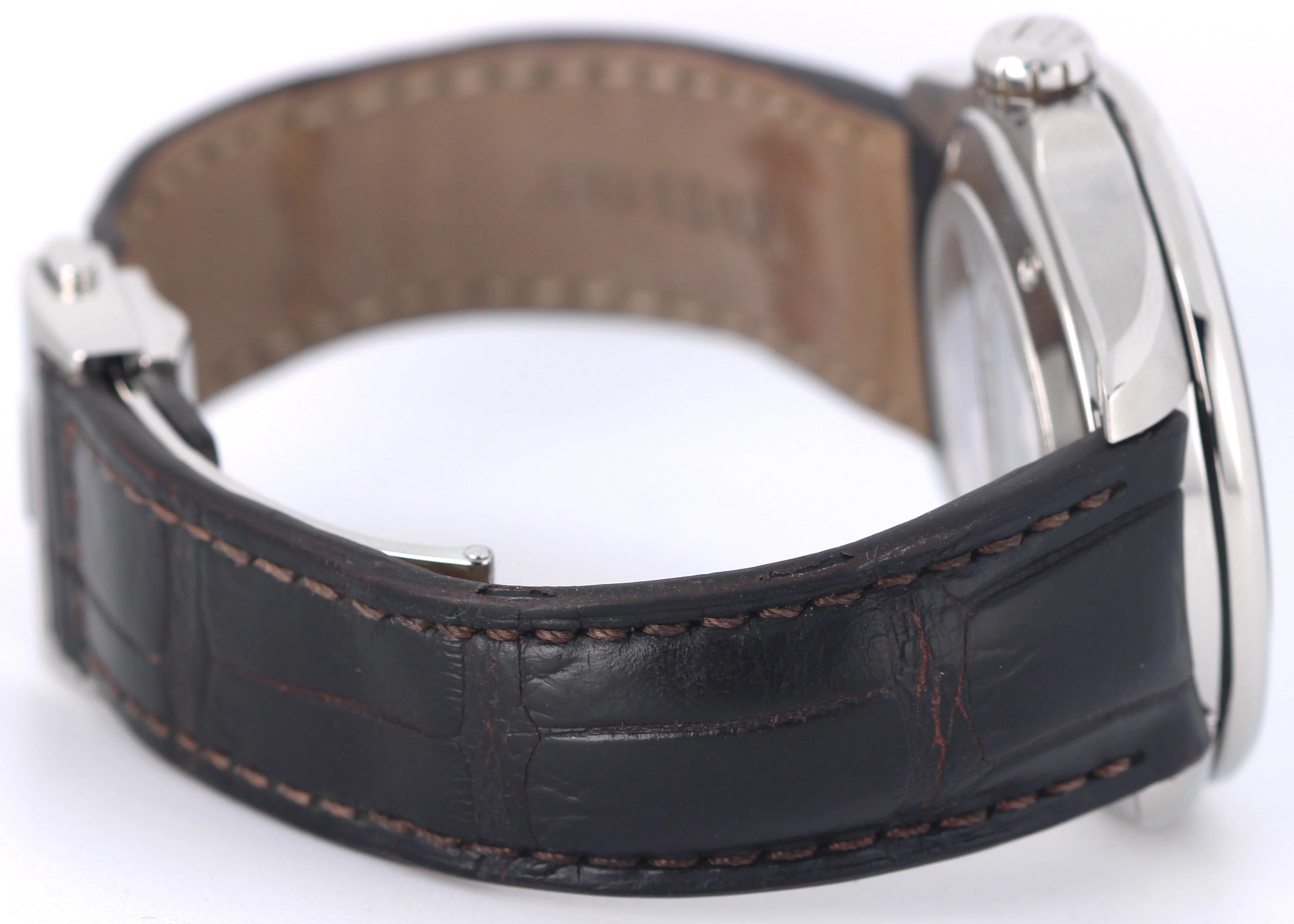 Tag Heuer Grand Carrera Stainless Steel Brown 40mm WAV511C Leather Watch - Image 8