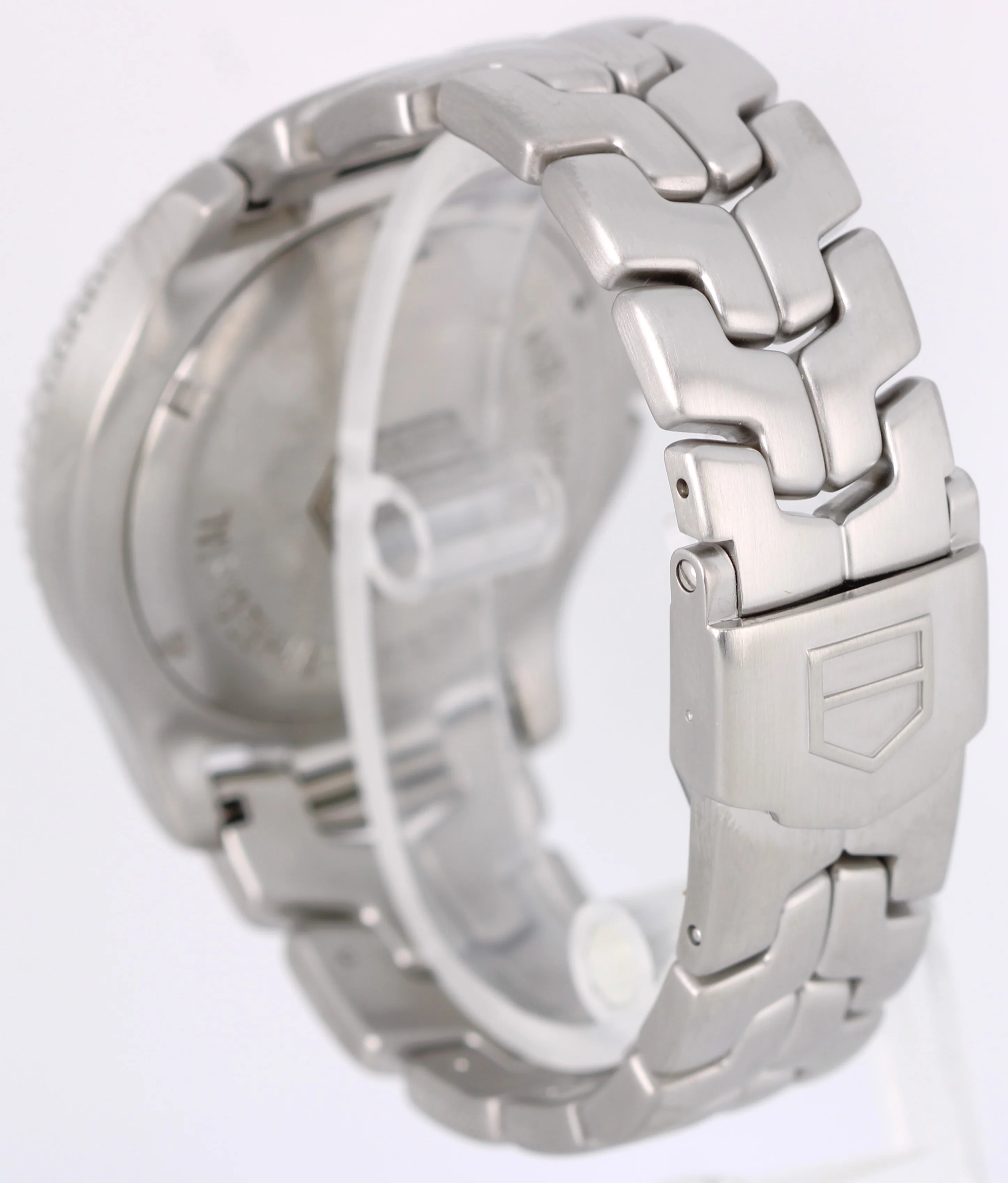Tag Heuer LINK PAPERS Steel DIAMOND Silver 42mm WT111E Quartz Watch BOX - Image 6