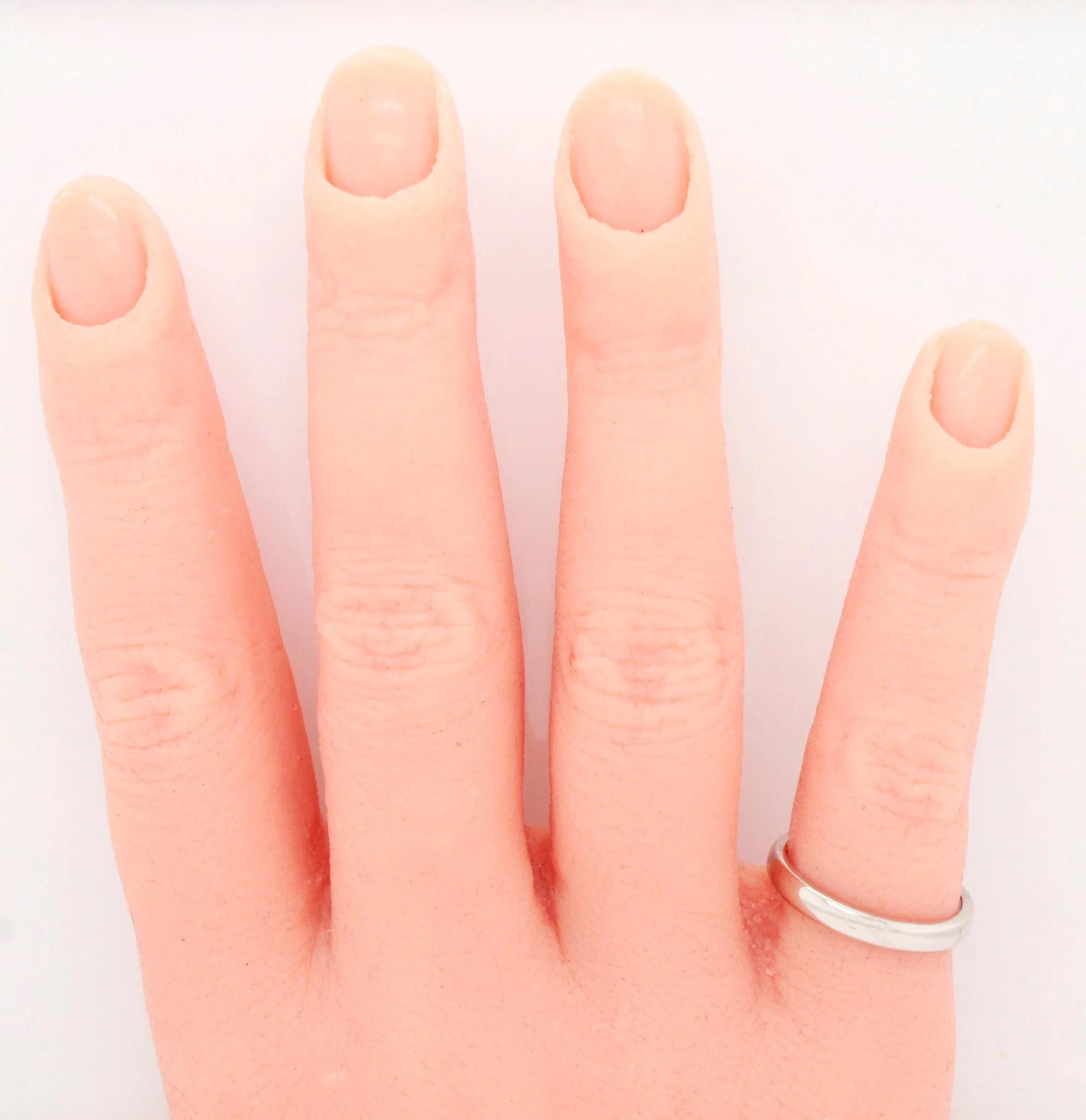 Tiffany & Co. 950 Platinum Wedding Band Ring - Tiffany Forever 3mm with Pouch - Image 6