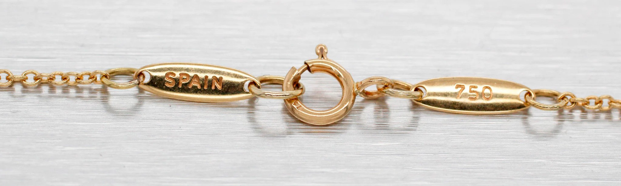 Tiffany & Co. Open Heart Pendant - 18k Yellow Gold - 16" Necklace - Elsa Peretti - Image 8