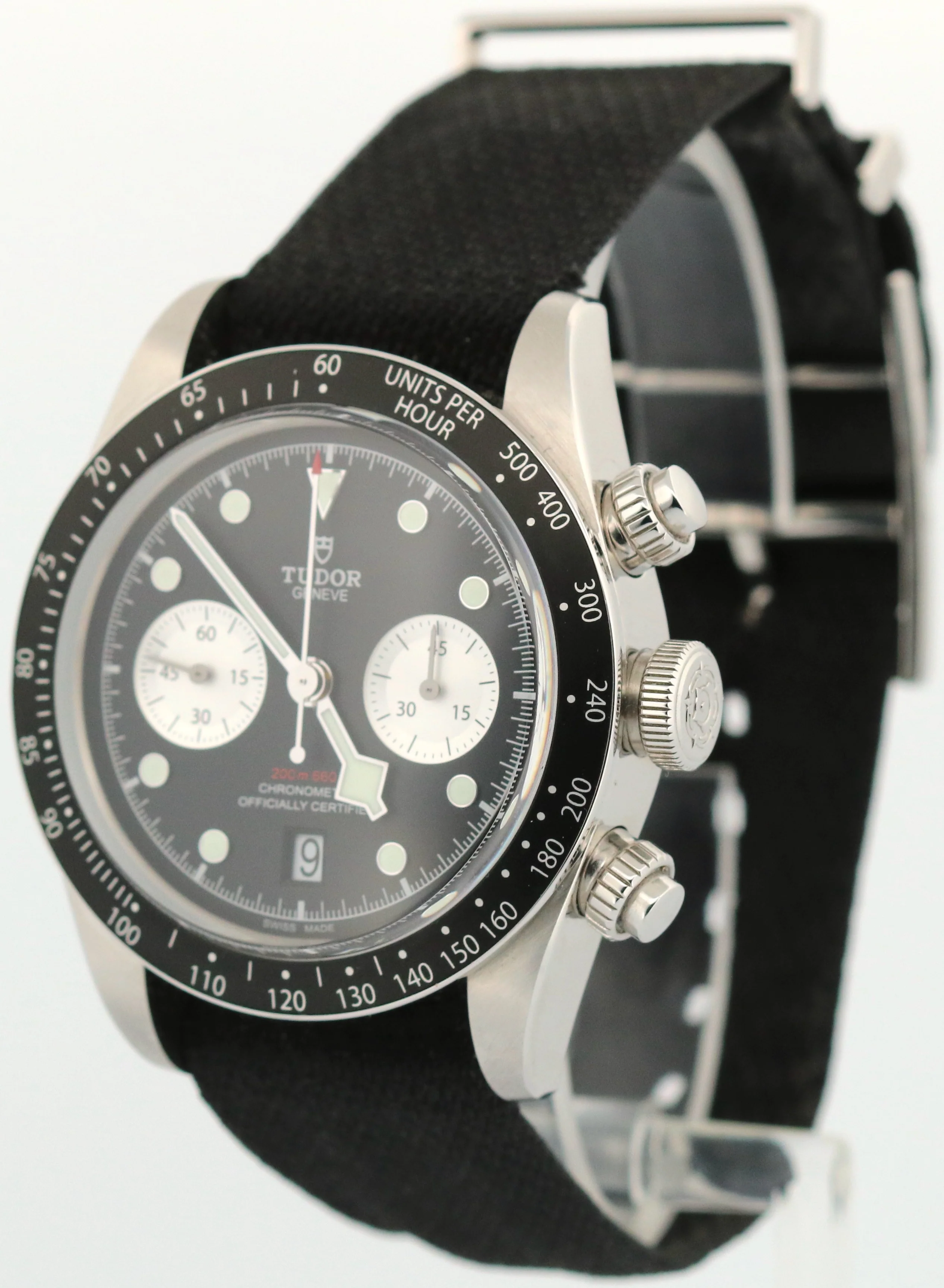 Tudor Black Bay Chrono 41mm BLACK Stainless Steel Automatic 79360 N Watch - Image 3