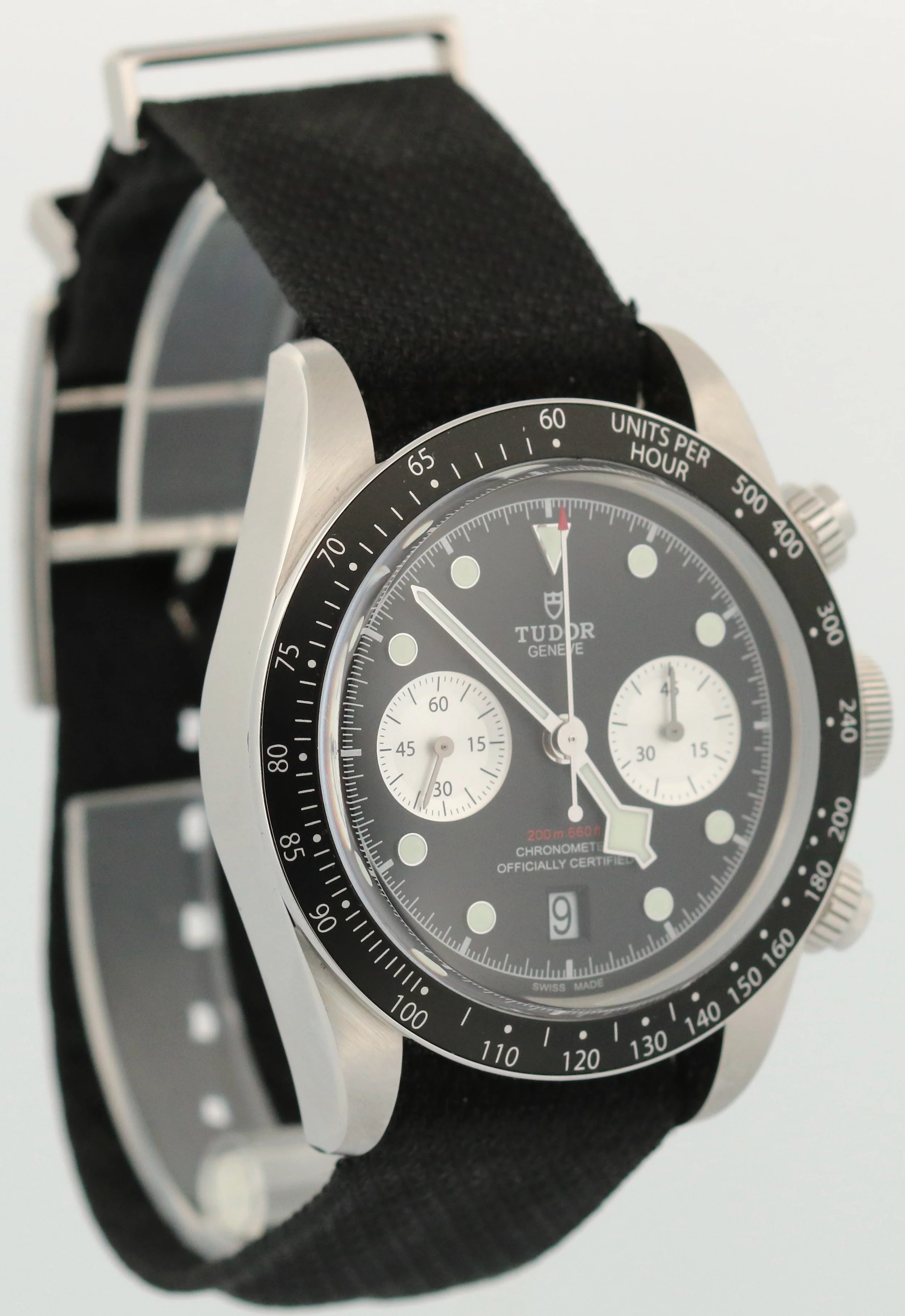 Tudor Black Bay Chrono 41mm BLACK Stainless Steel Automatic 79360 N Watch - Image 4
