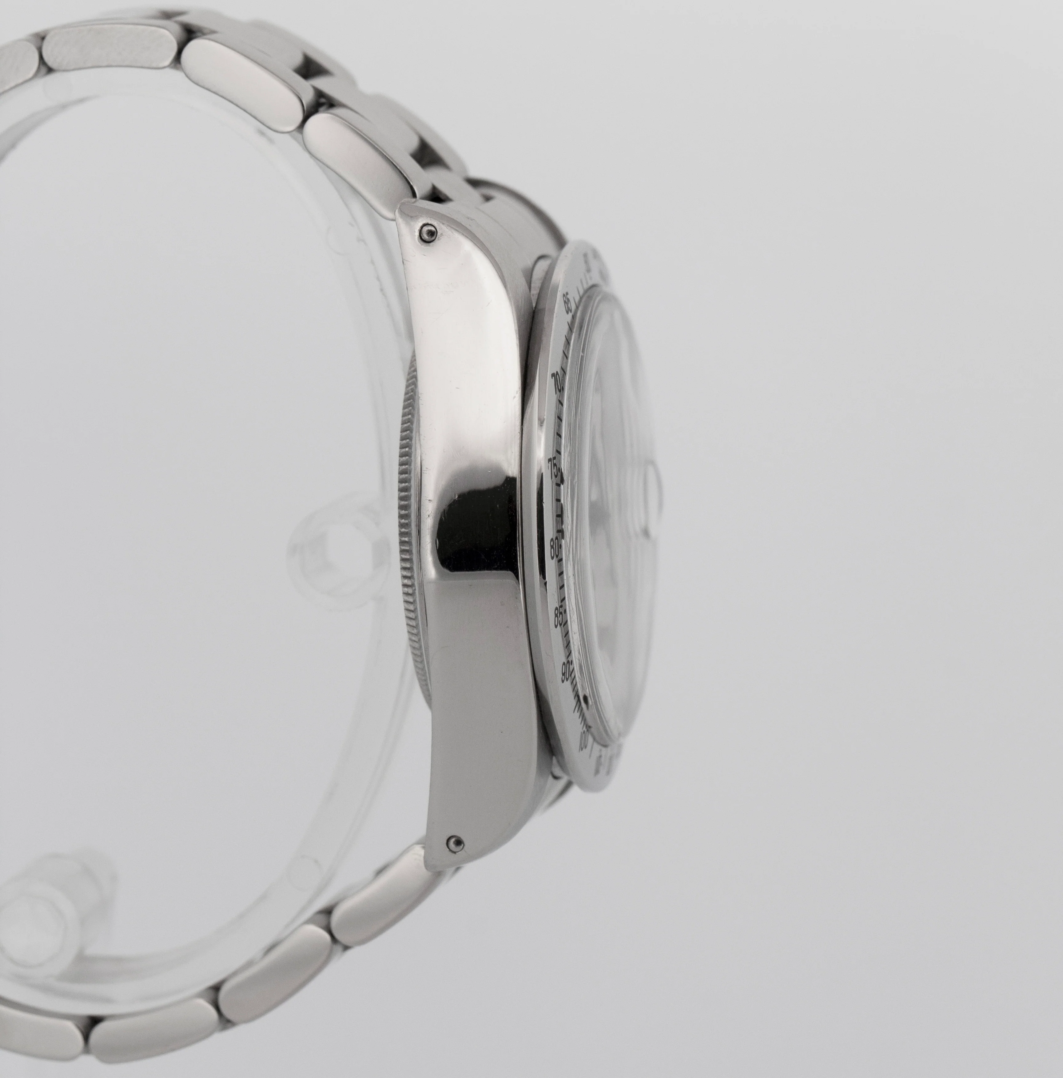 Tudor Prince Date Chronograph Big Block Silver 94300 40mm Steel Automatic Watch - Image 6