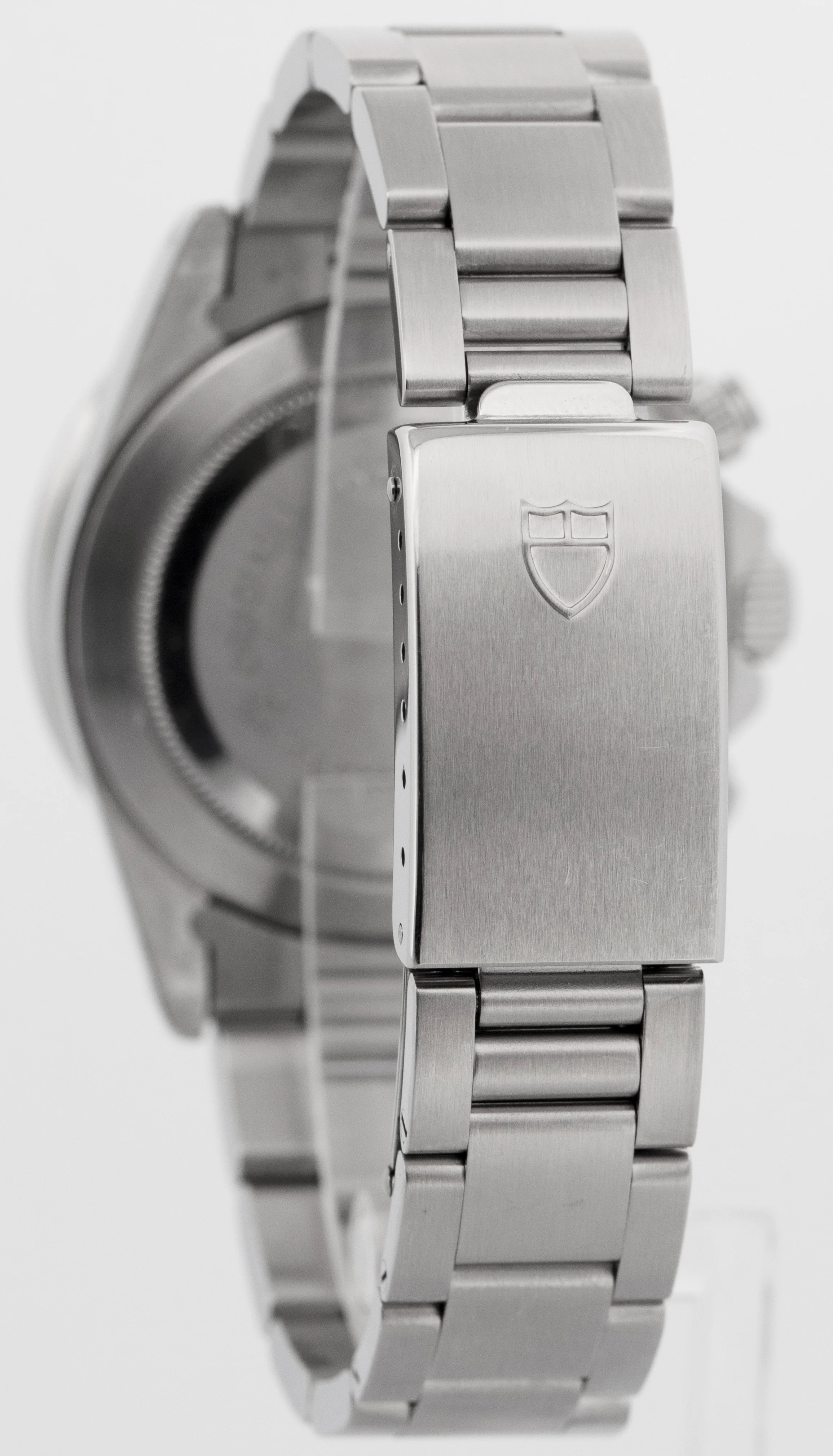 Tudor Prince Date Chronograph Big Block Silver 94300 40mm Steel Automatic Watch - Image 7