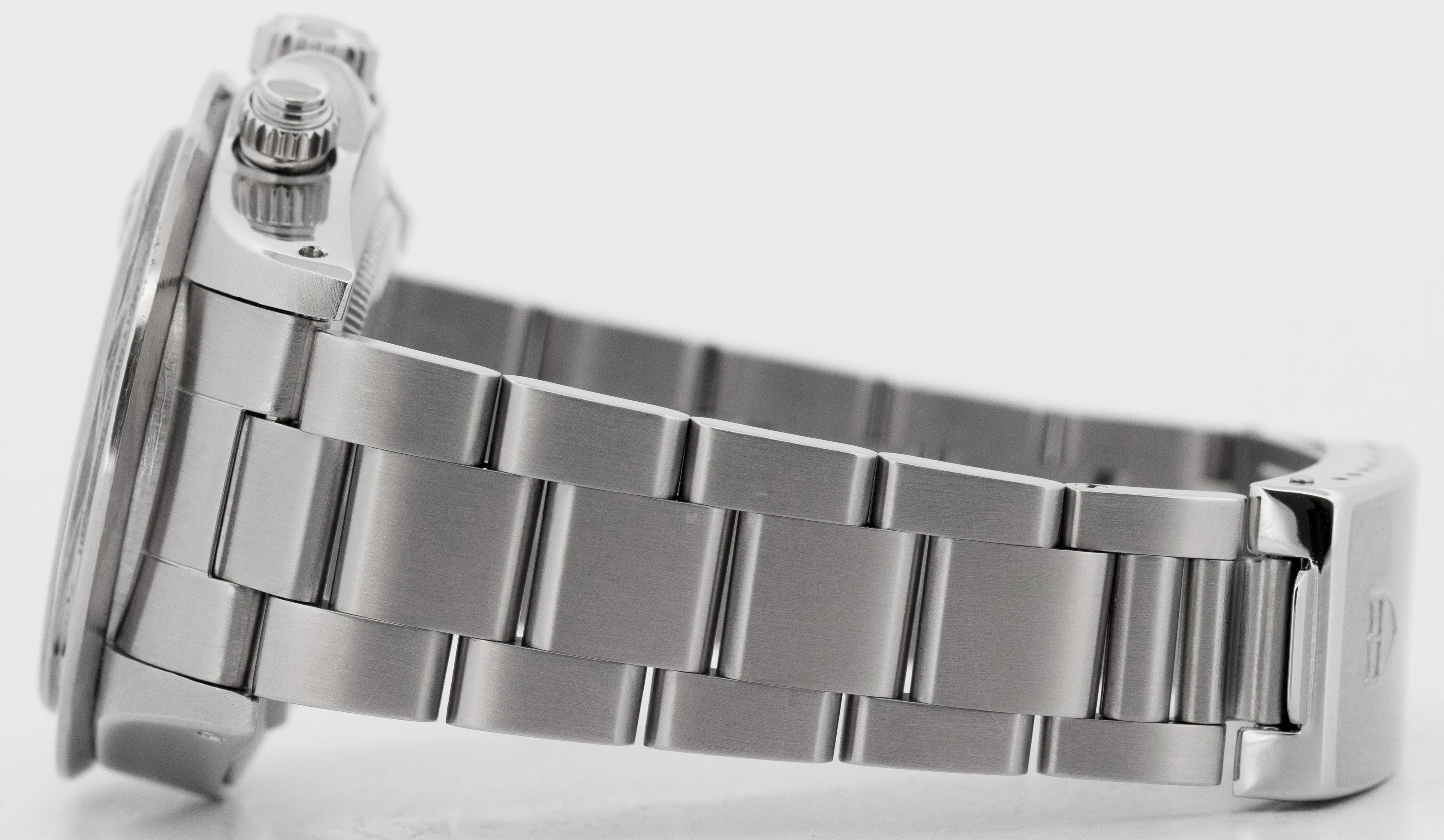 Tudor Prince Date Chronograph Big Block Silver 94300 40mm Steel Automatic Watch - Image 8