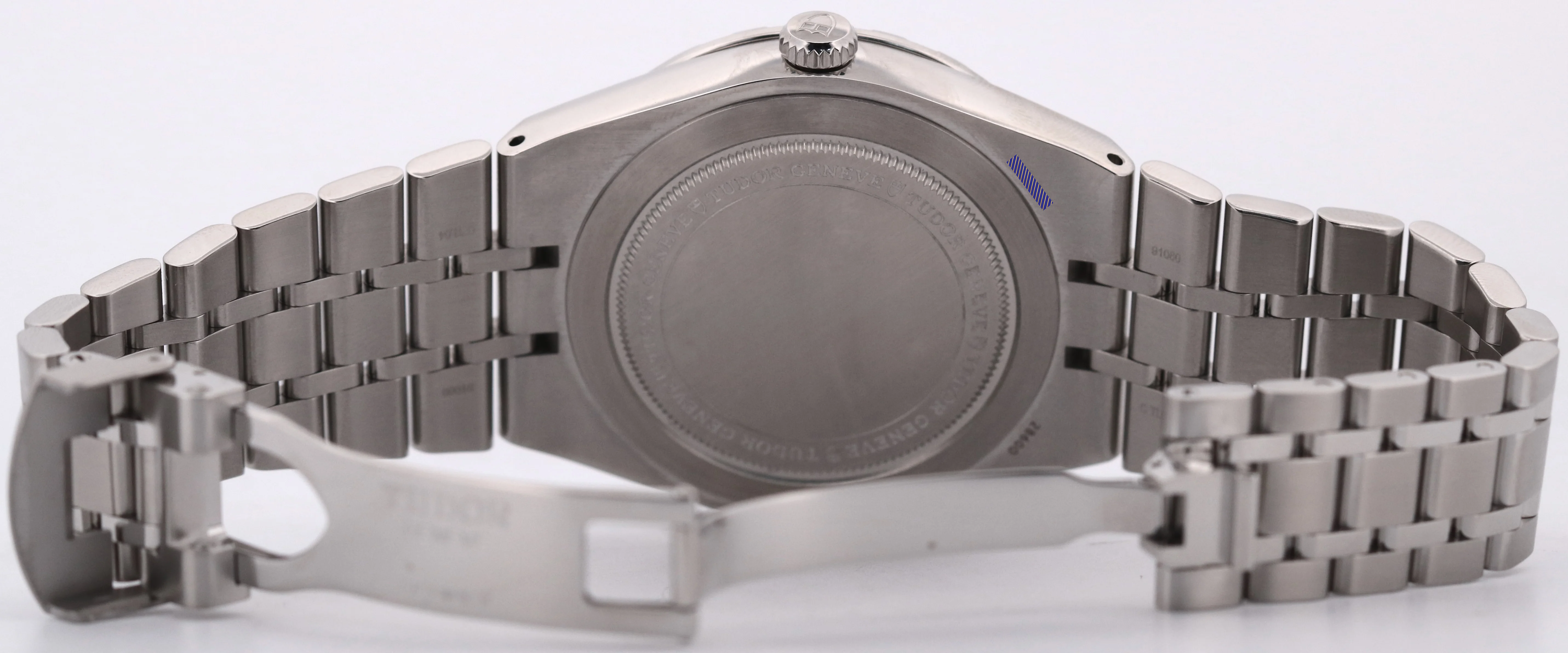 Tudor Royal 41mm BLUE ROMAN Stainless Steel Day-Date 28600 Automatic Watch BOX - Image 10