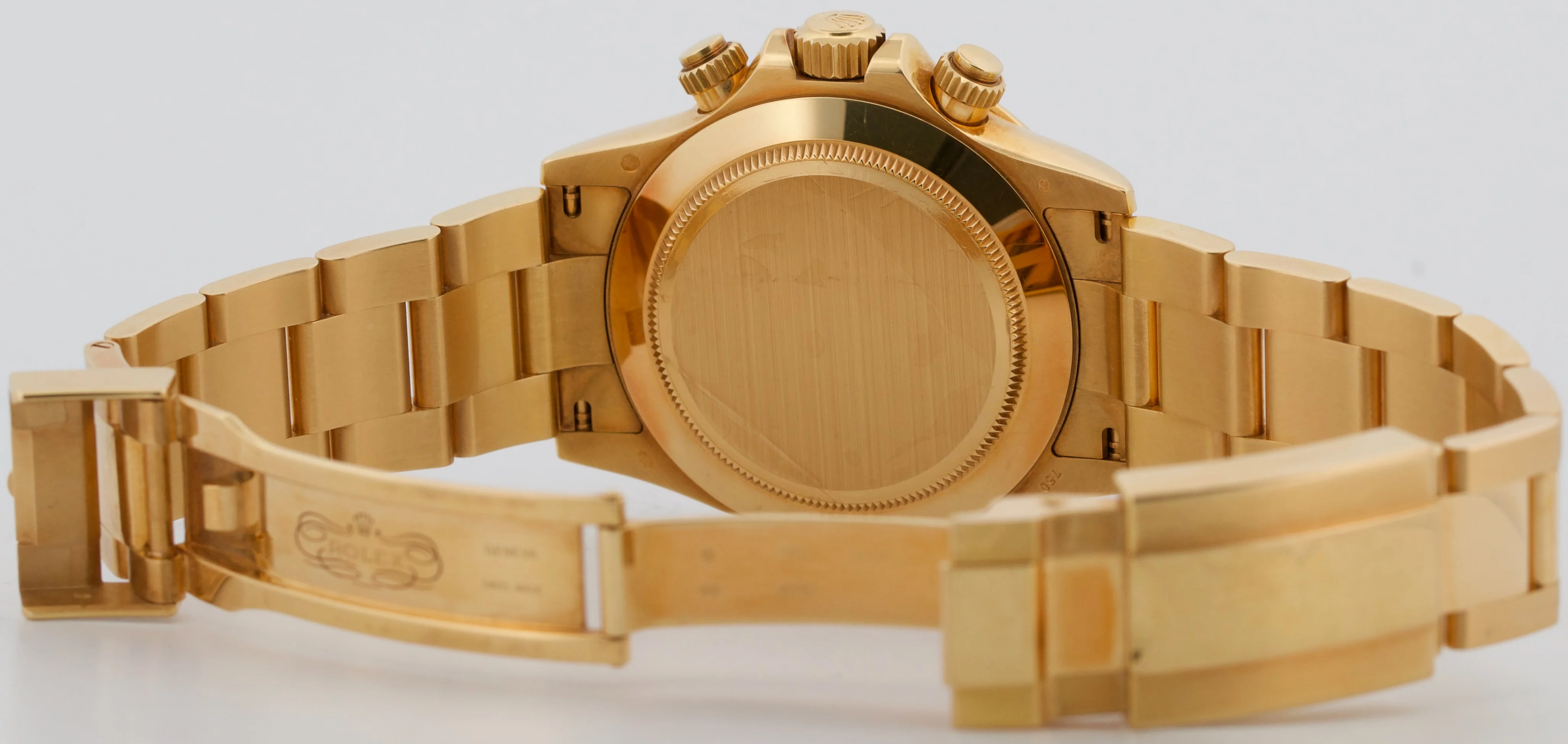 UNPOLISHED 2014 PAPERS Rolex Daytona Cosmograph PANDA 18K Gold 40mm 116528 BOX - Image 10