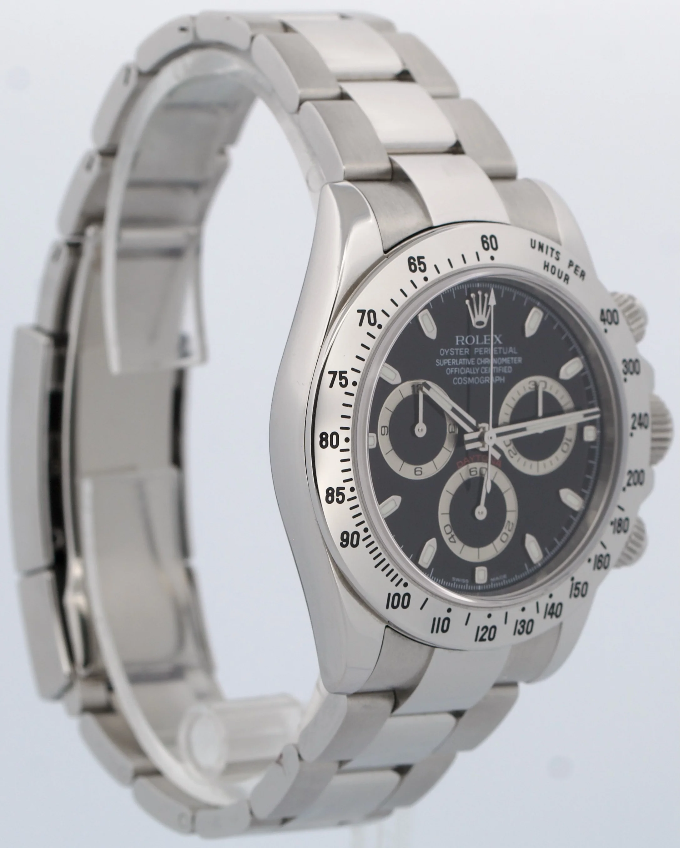 UNPOLISHED 2024 RSC PAPERS Rolex Daytona Cosmograph BLACK Steel 40mm 116520 BOX - Image 4