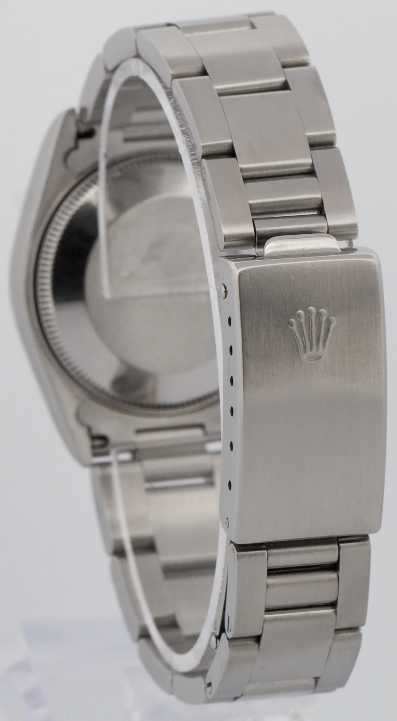 UNPOLISHED PAPERS Ladies Rolex DateJust SALMON ROMAN 31mm Steel Oyster 78240 BOX - Image 5