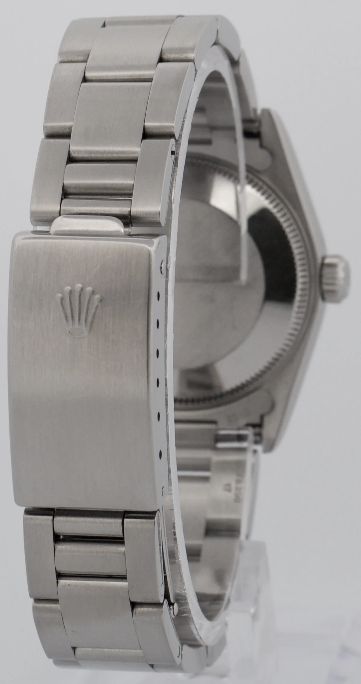 UNPOLISHED PAPERS Ladies Rolex DateJust SALMON ROMAN 31mm Steel Oyster 78240 BOX - Image 6